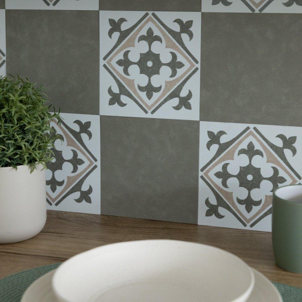 Natural - D C Fix - Self Adhesive Vinyl Wall Tiles Nadia Natural - 5