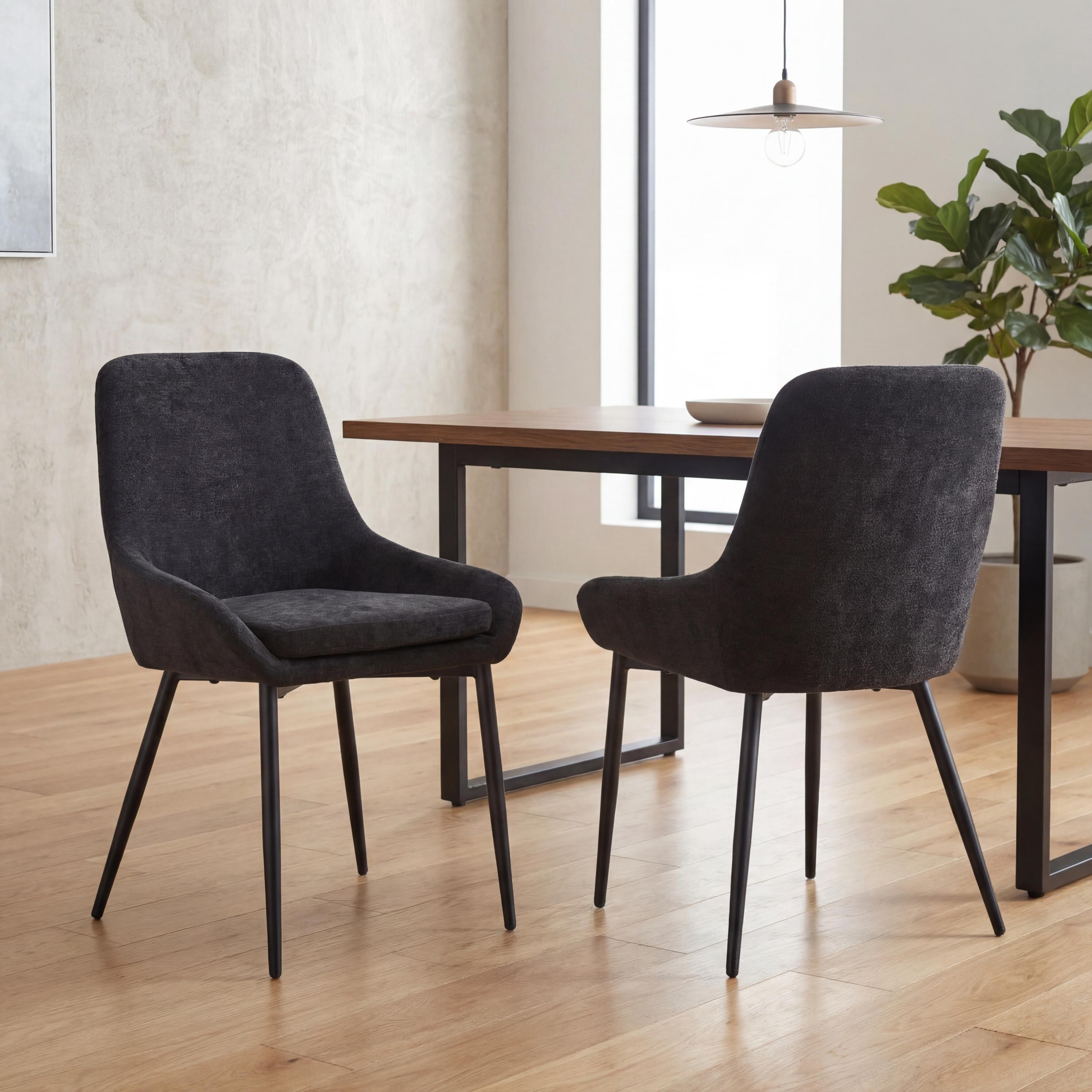 Black - Shankar - Set of 4 Wexford Dining Chairs - 1