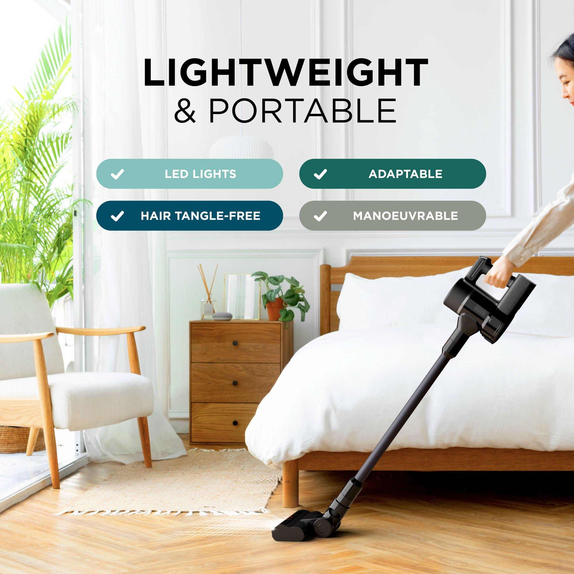 Black - DMD Collective - PowerPulse 3X Cordless Vacuum Cleaner –550W 45kPa - 6