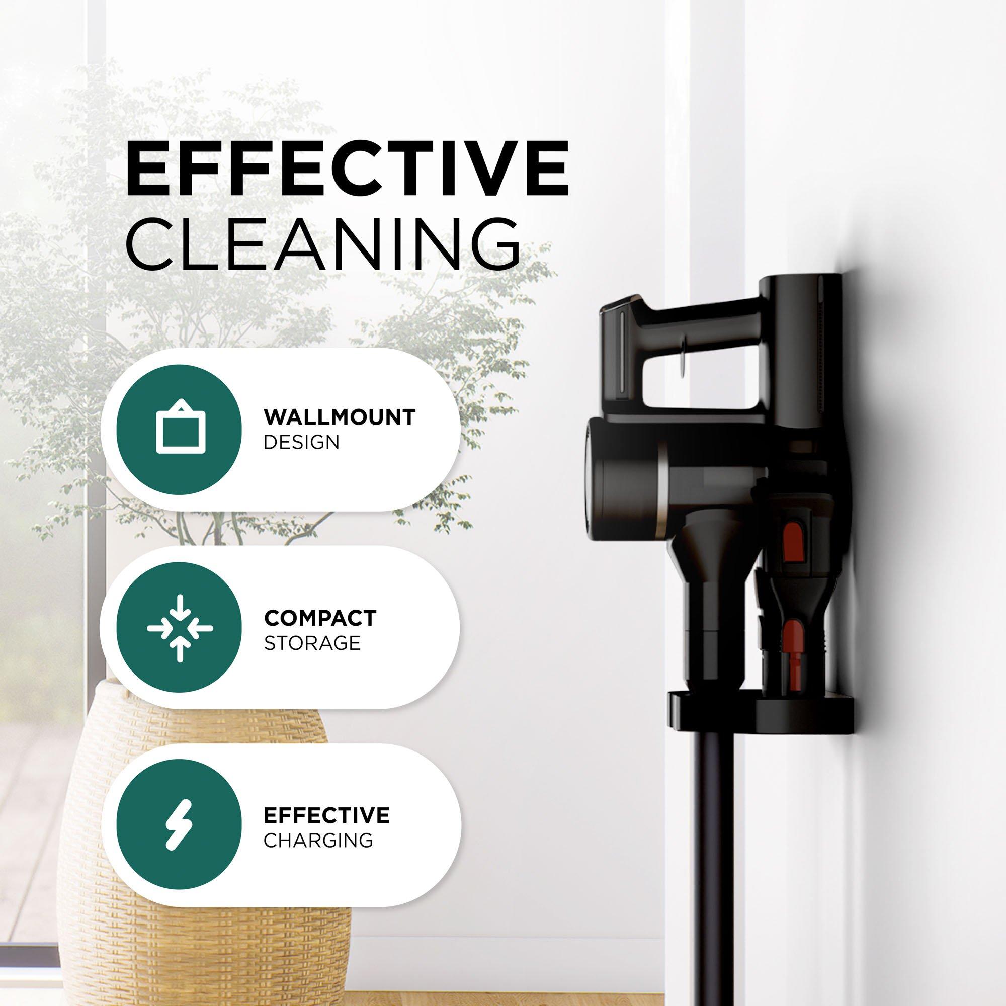 Black - DMD Collective - PowerPulse 3X Cordless Vacuum Cleaner –550W 45kPa - 8