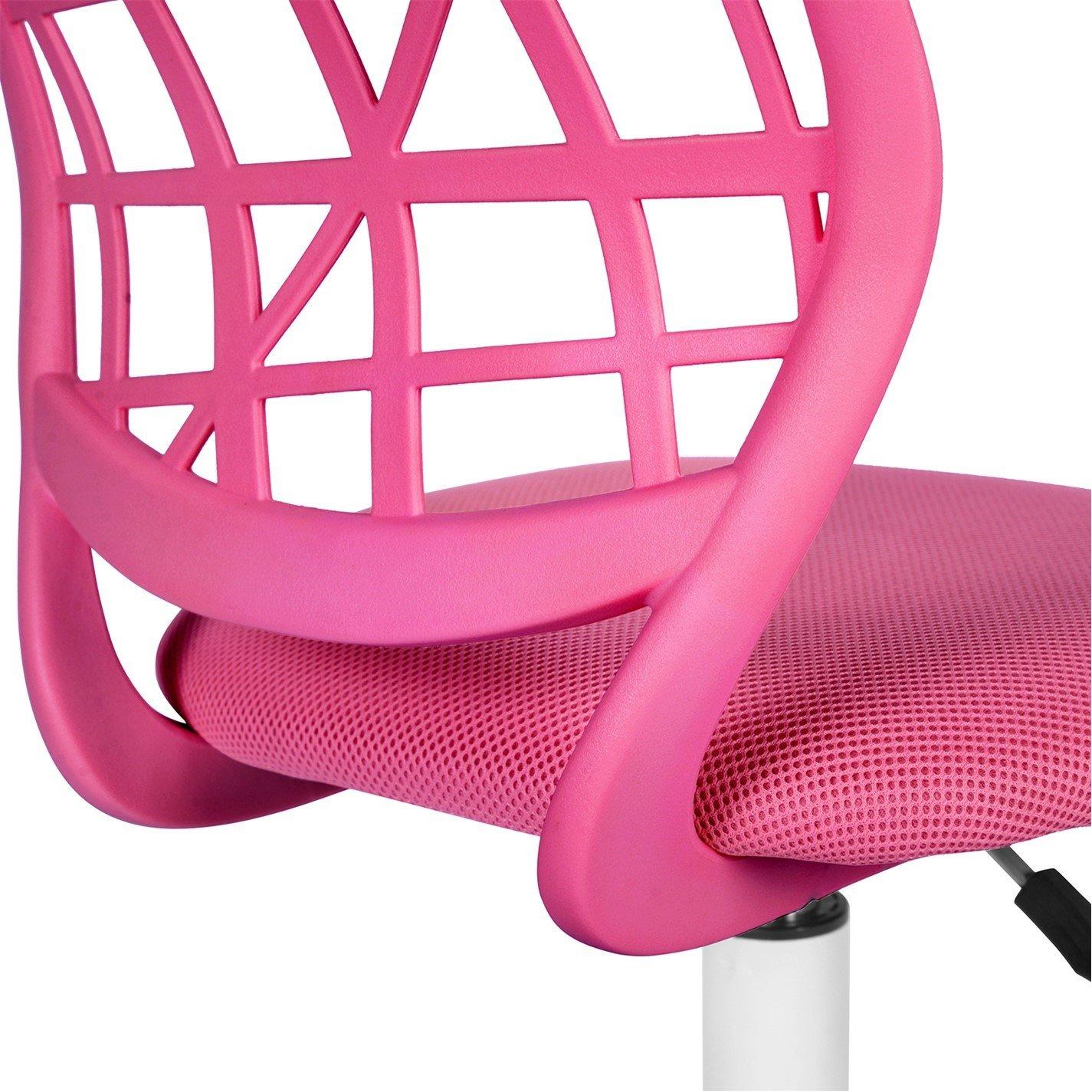 Pink - Urban Meuble - Ergonomic Swivel Children Chair - 7