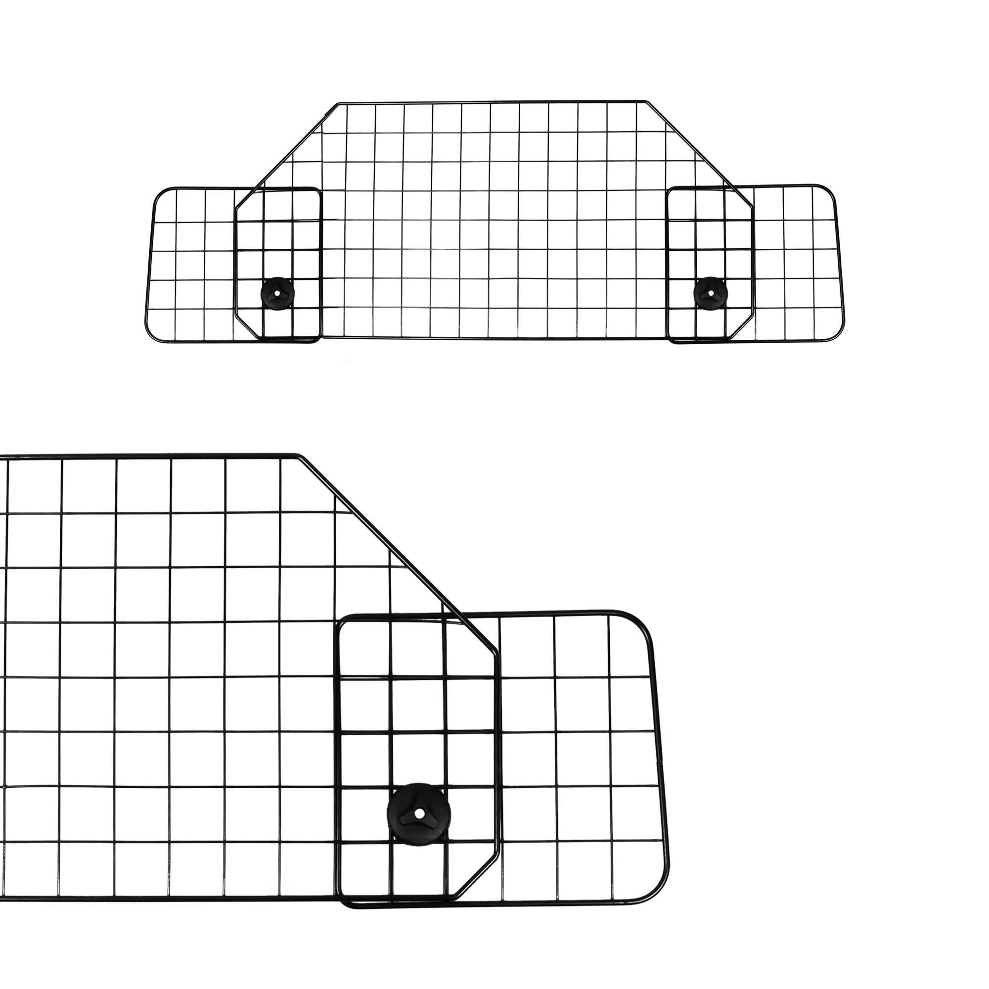 Black - Streetwize - Deluxe Head Rest Mount Mesh Dog Guard - 3