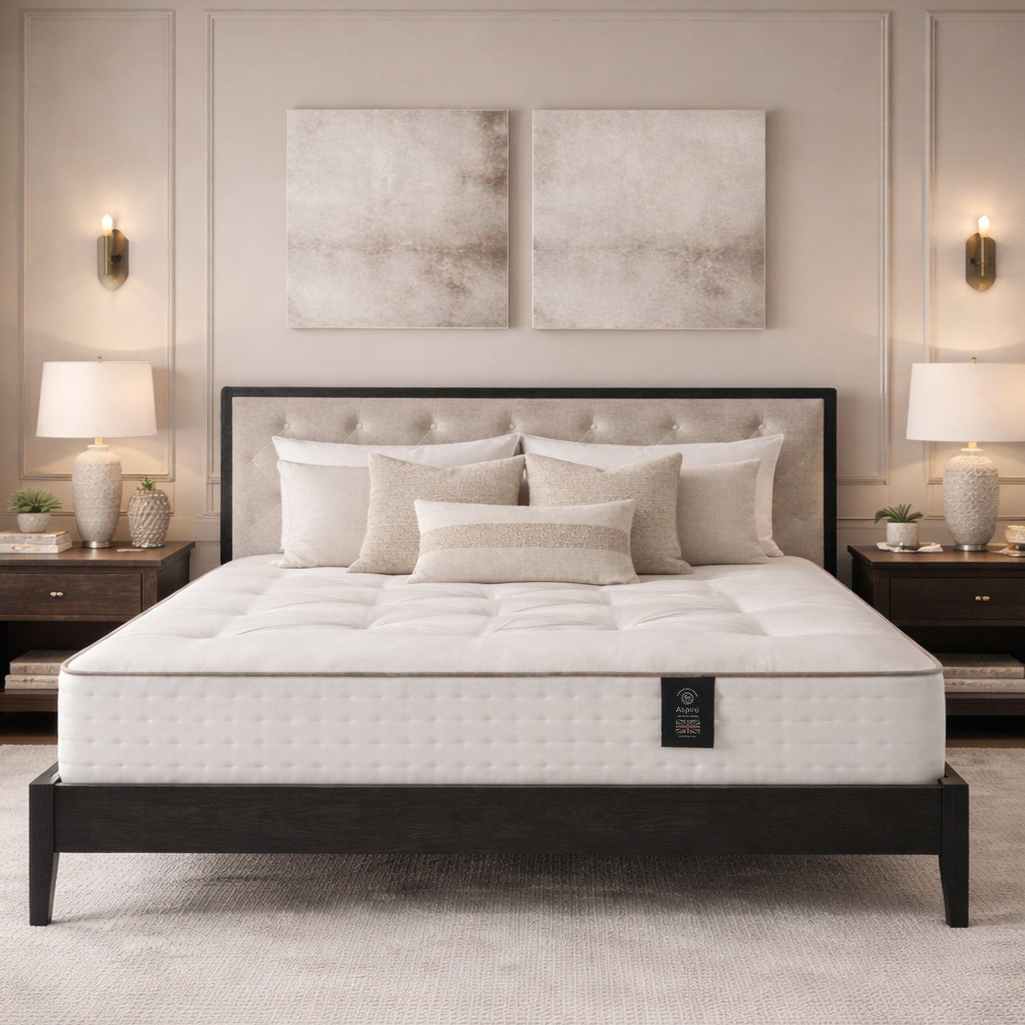 White - Aspire - Signature 5000 Pocket Cashmere Wool Dual Sided Mat - 1