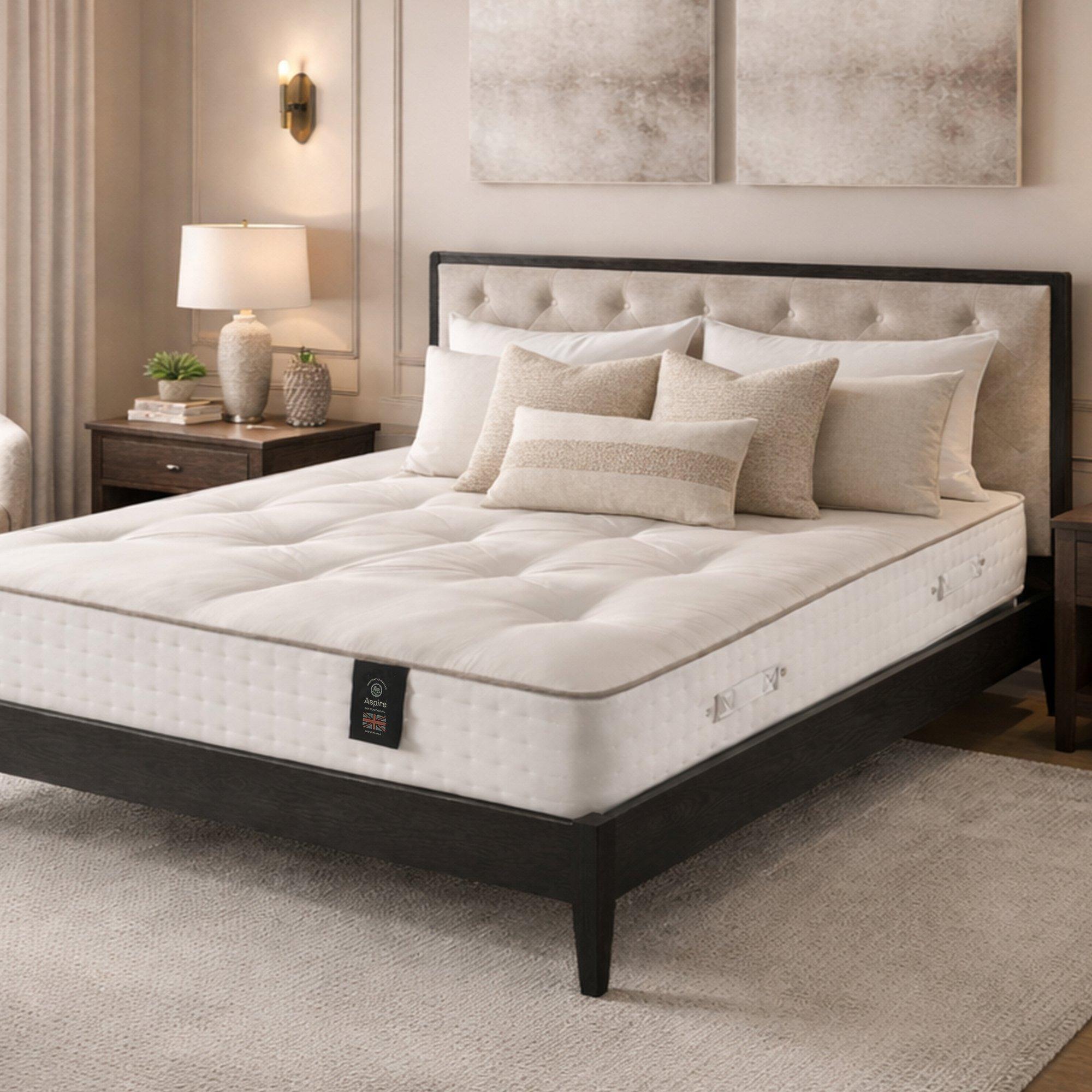White - Aspire - Signature 5000 Pocket Cashmere Wool Dual Sided Mat - 2