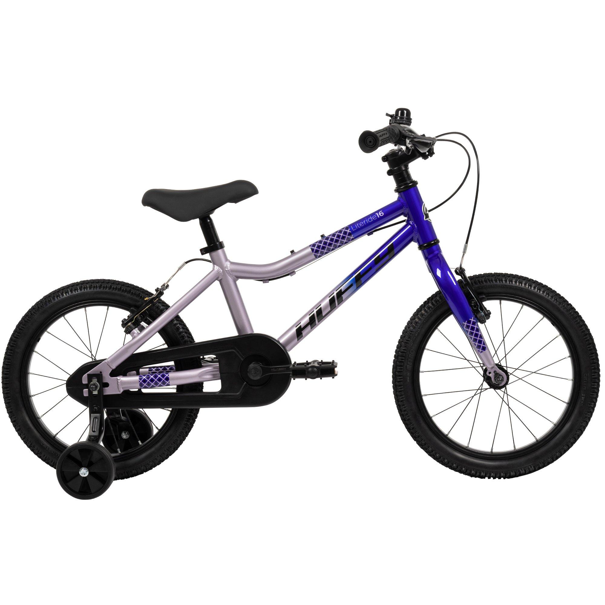 Purple - Huffy - 16-inch Literide Bike, Amethyst Purple, aged - 6