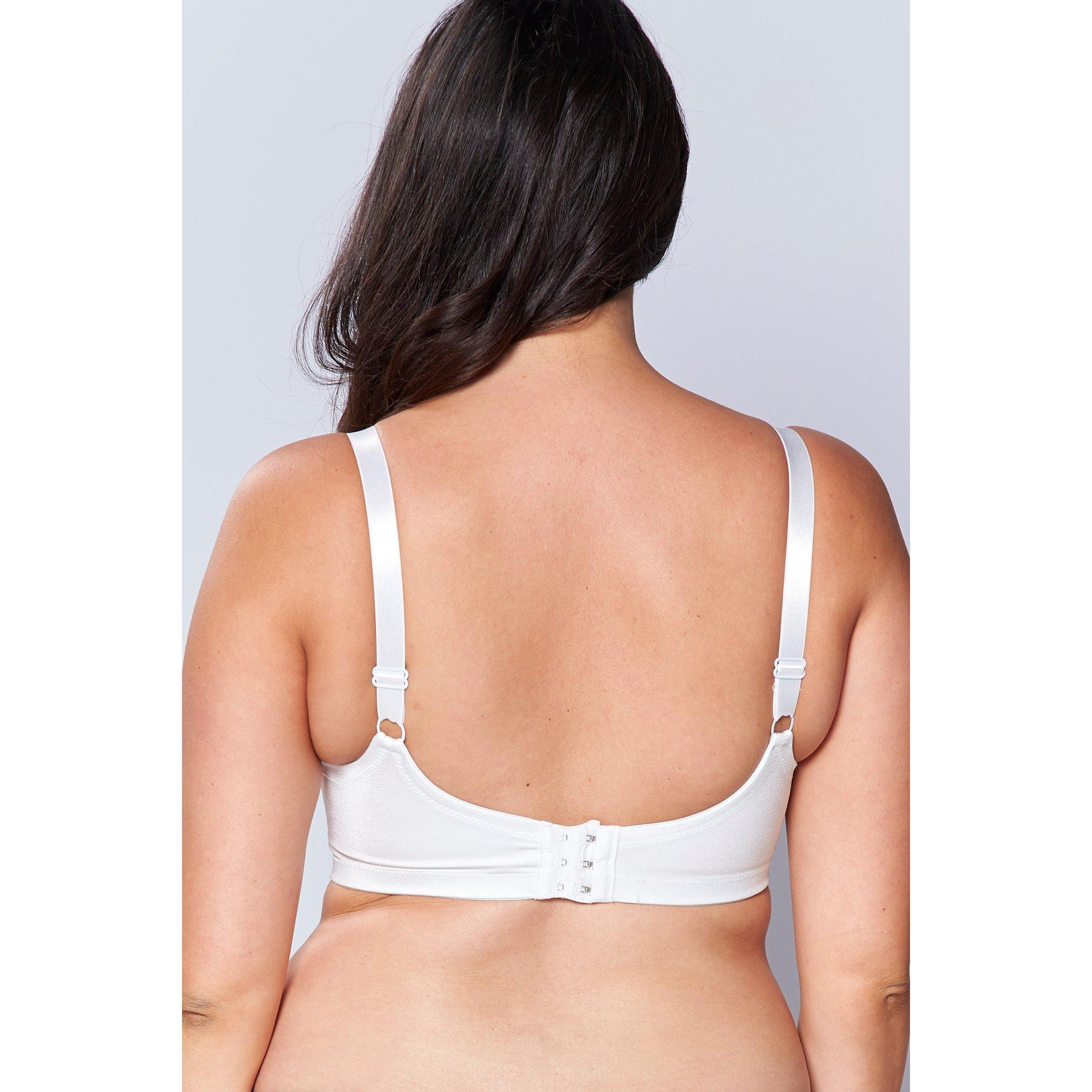 White - Valbonne - Luxury Lace D-H Bra - 2