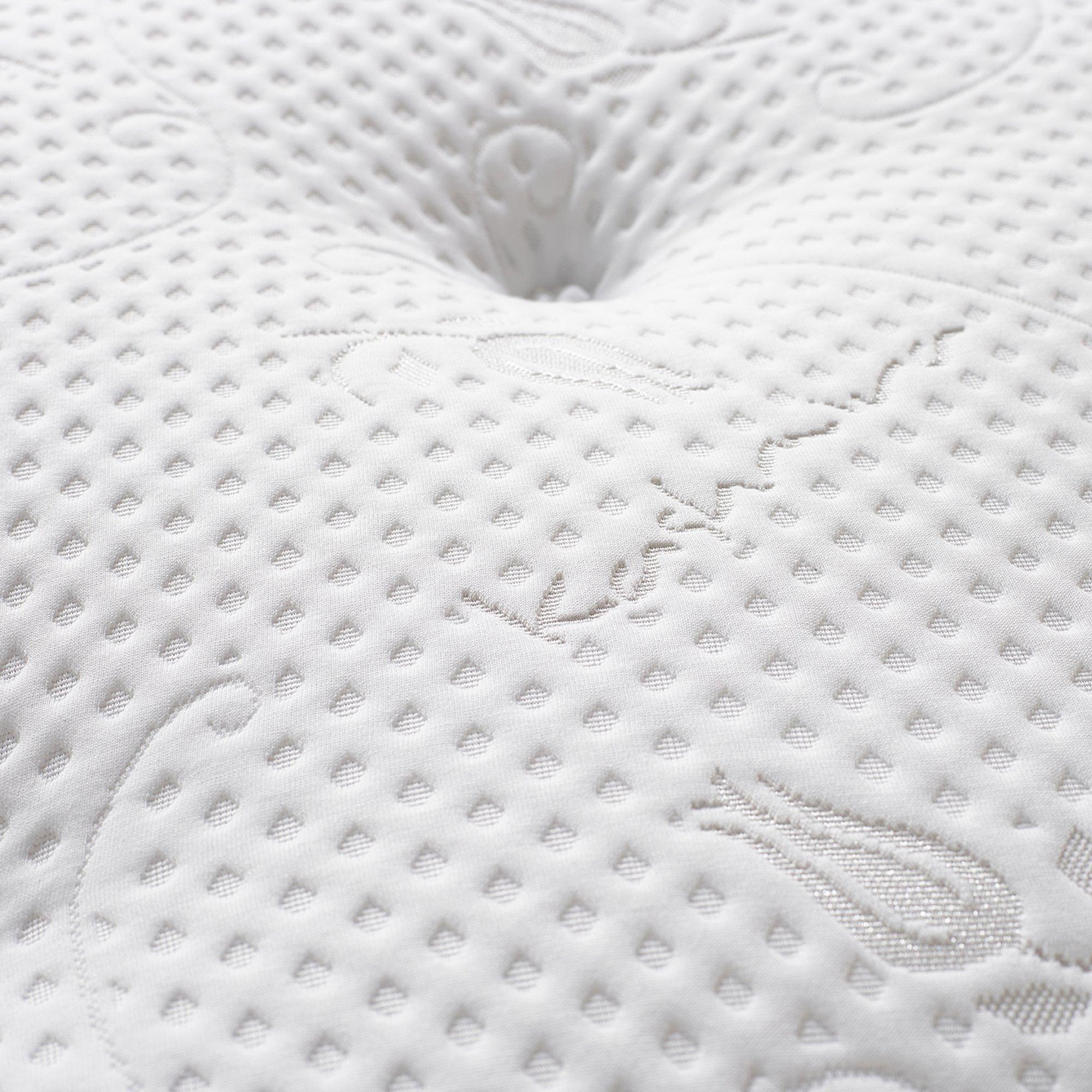 White - Aspire - Classic 1000 Pocket Cashmere Wool Mattress Medium - 6