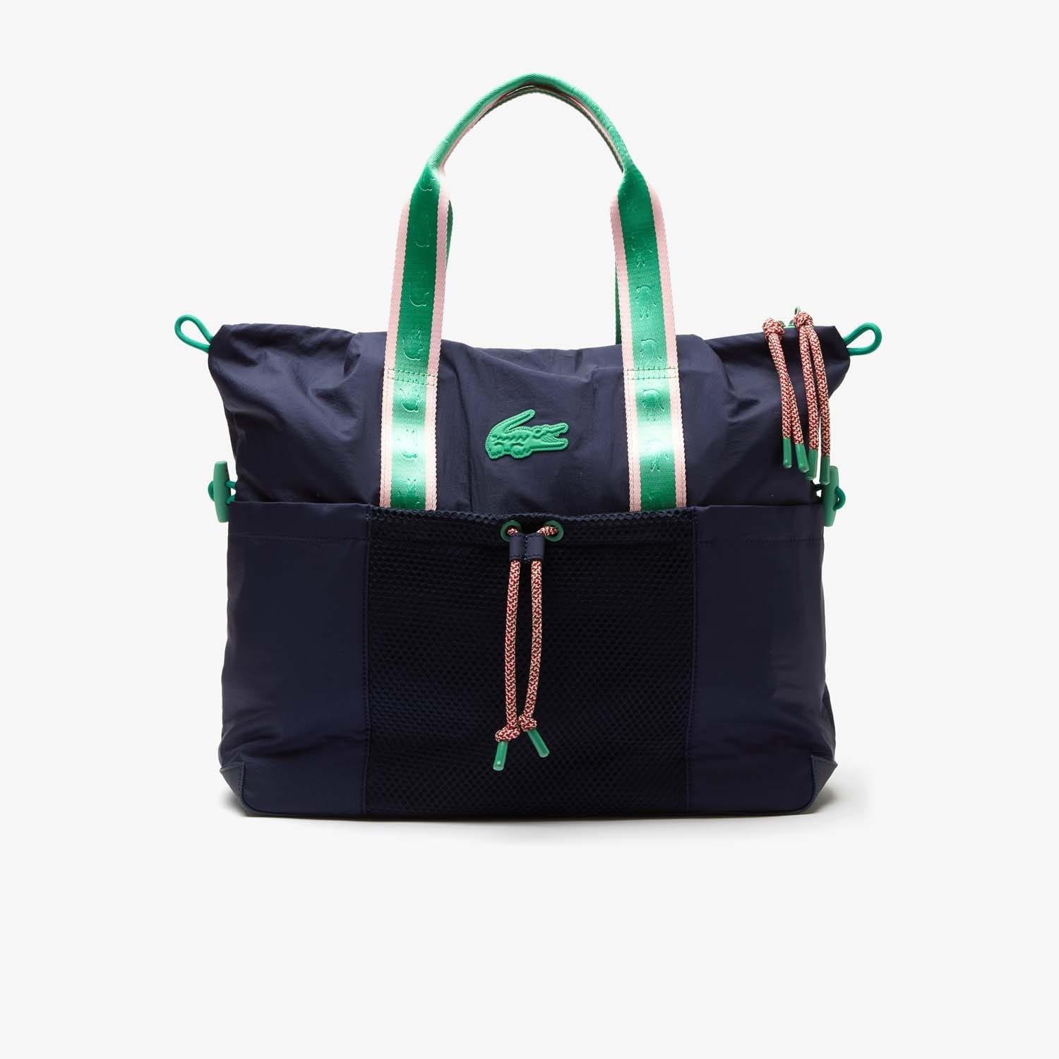 Blue - Lacoste - Large Sports Duffle Bag - 1