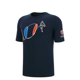 Macron Macron Rugby World Cup Ball T-Shirt 2022/2023 Juniors