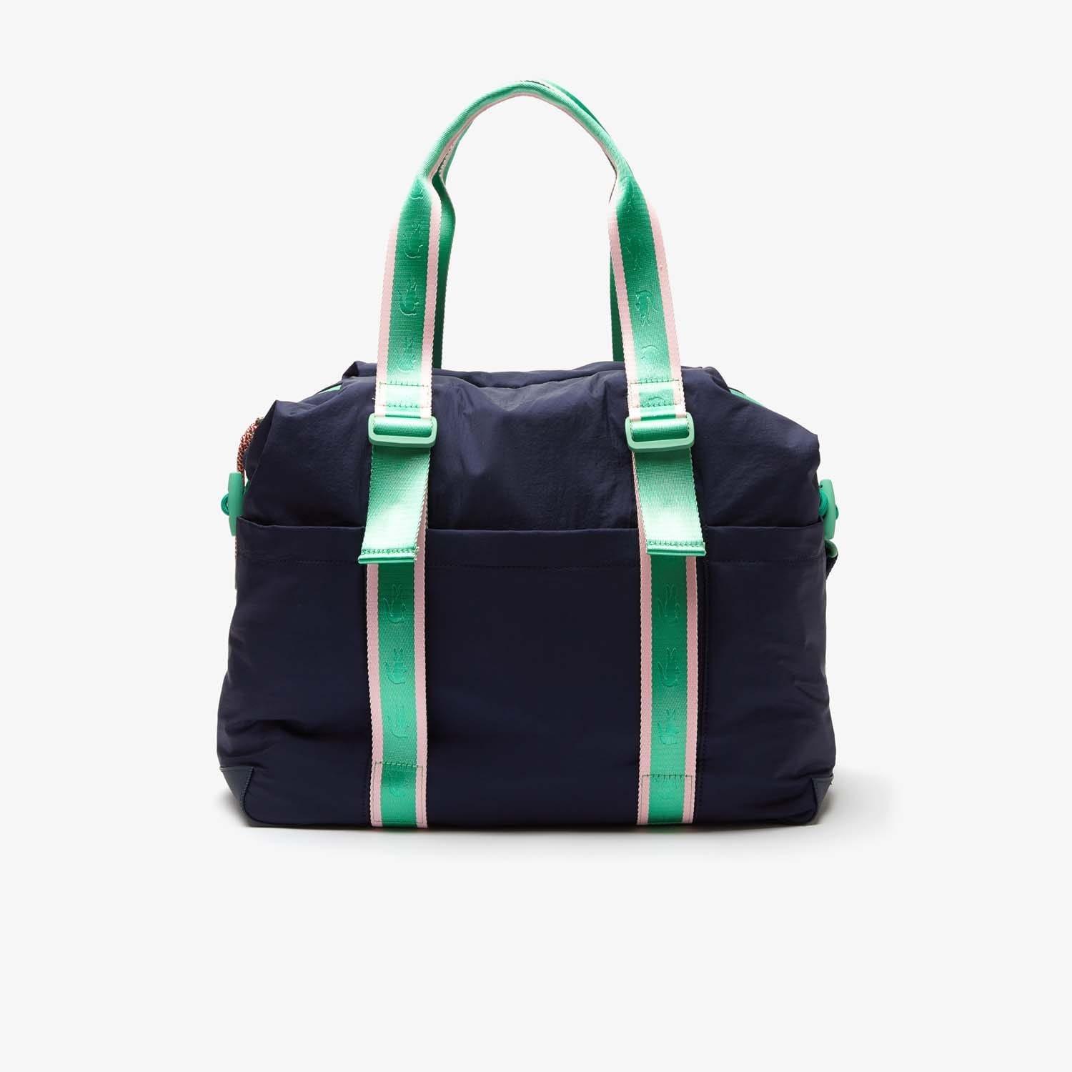 Blue - Lacoste - Large Sports Duffle Bag - 2