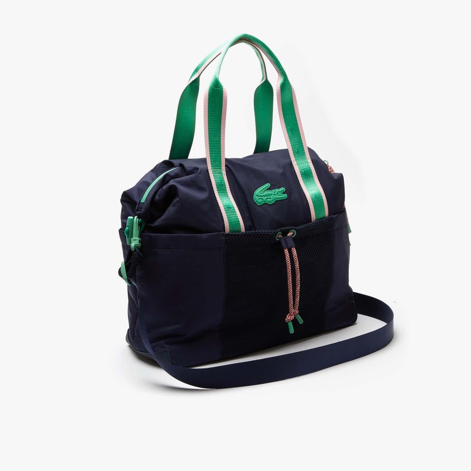 Blue - Lacoste - Large Sports Duffle Bag - 3