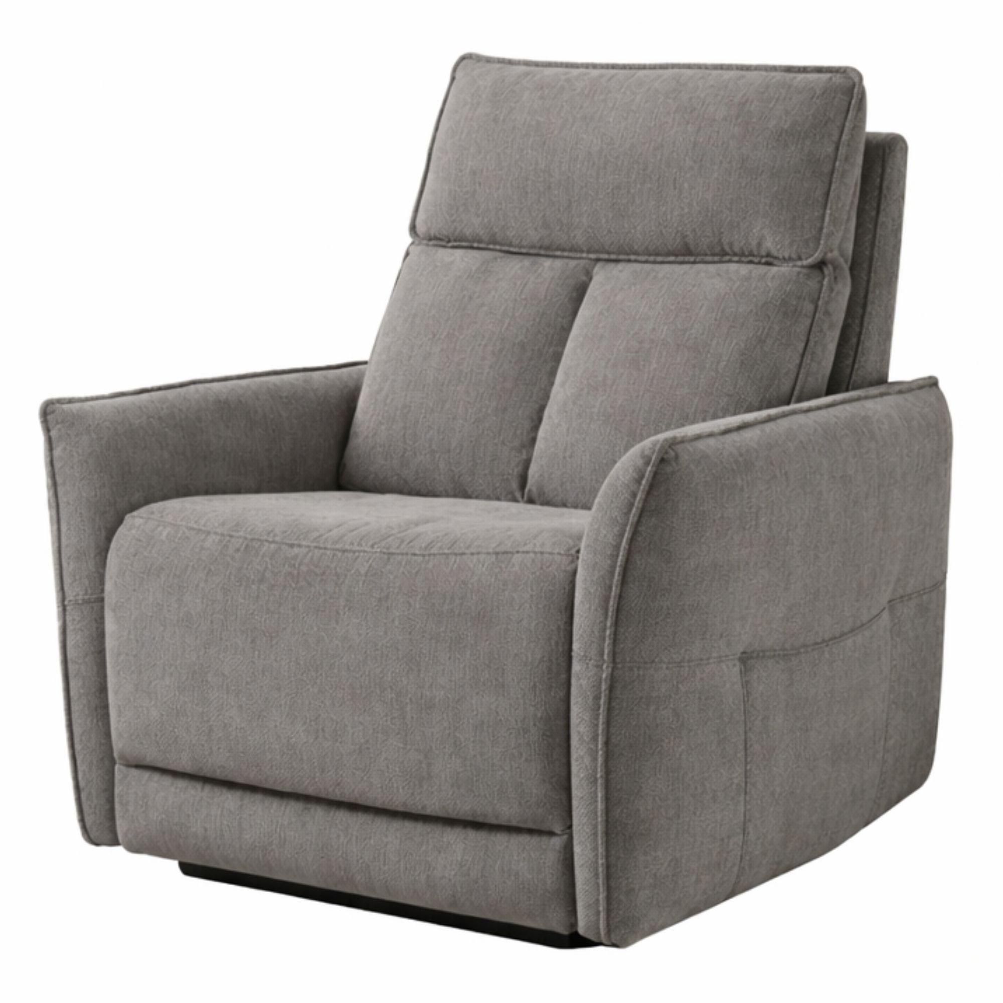 Twilight - Aspire - Grayson Fabric Upholstered Power Recliner Armchair - 3