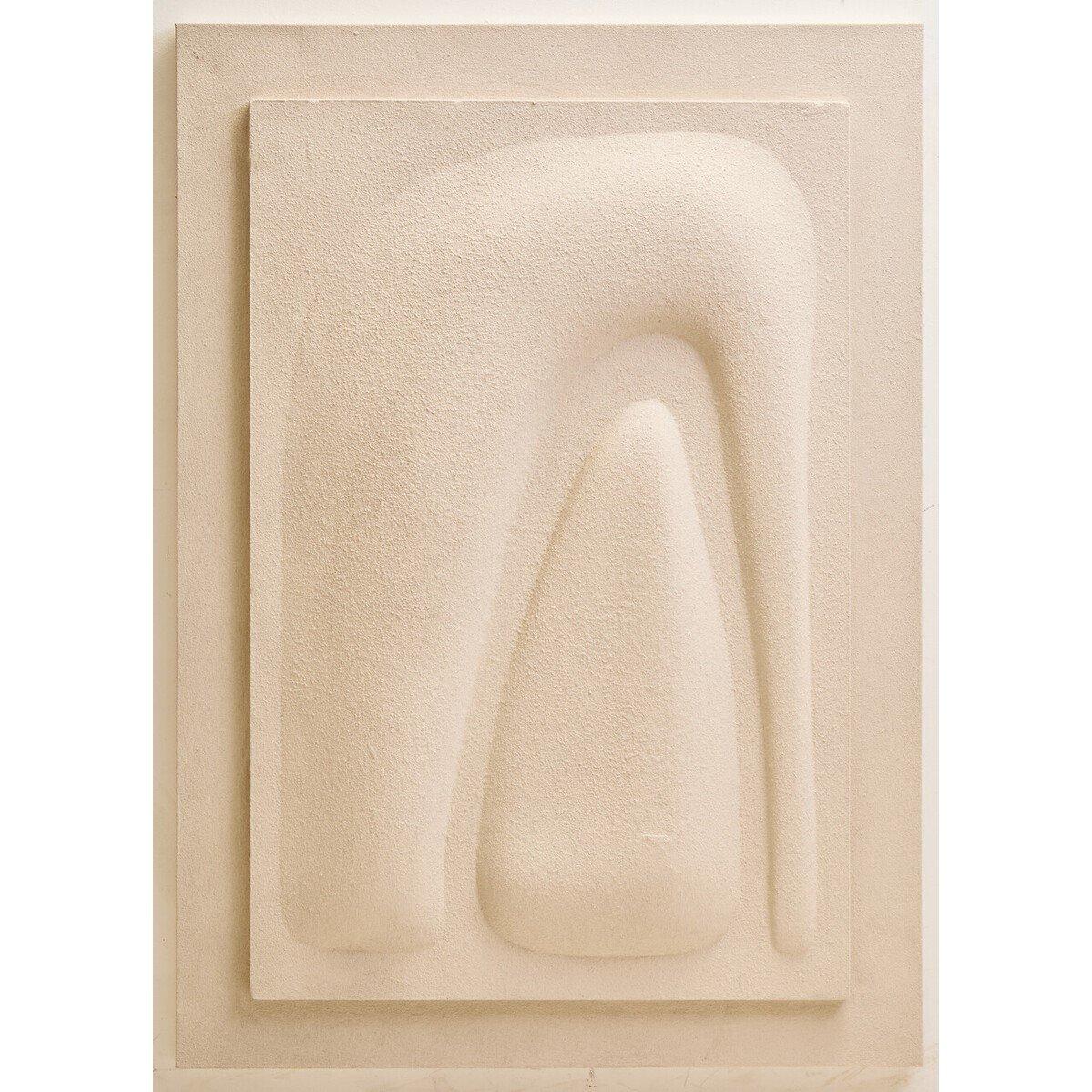 Cream - Fifty Five South - Astratto 3D Cream Wall Art - 4