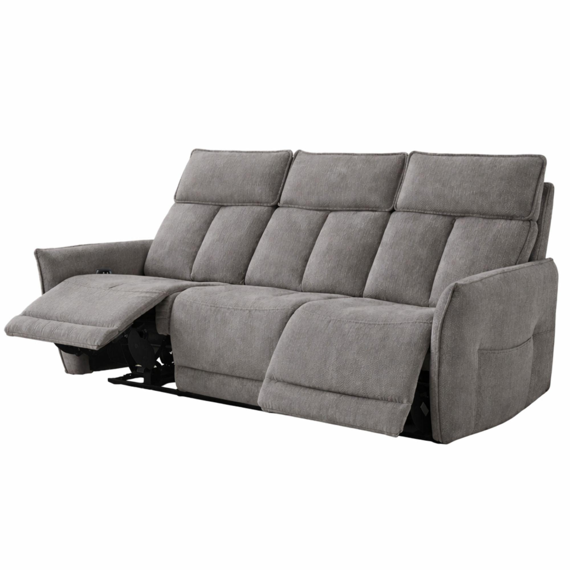 Twilight - Aspire - Grayson Fabric Upholstered Power Recliner 3 + 2 + - 10