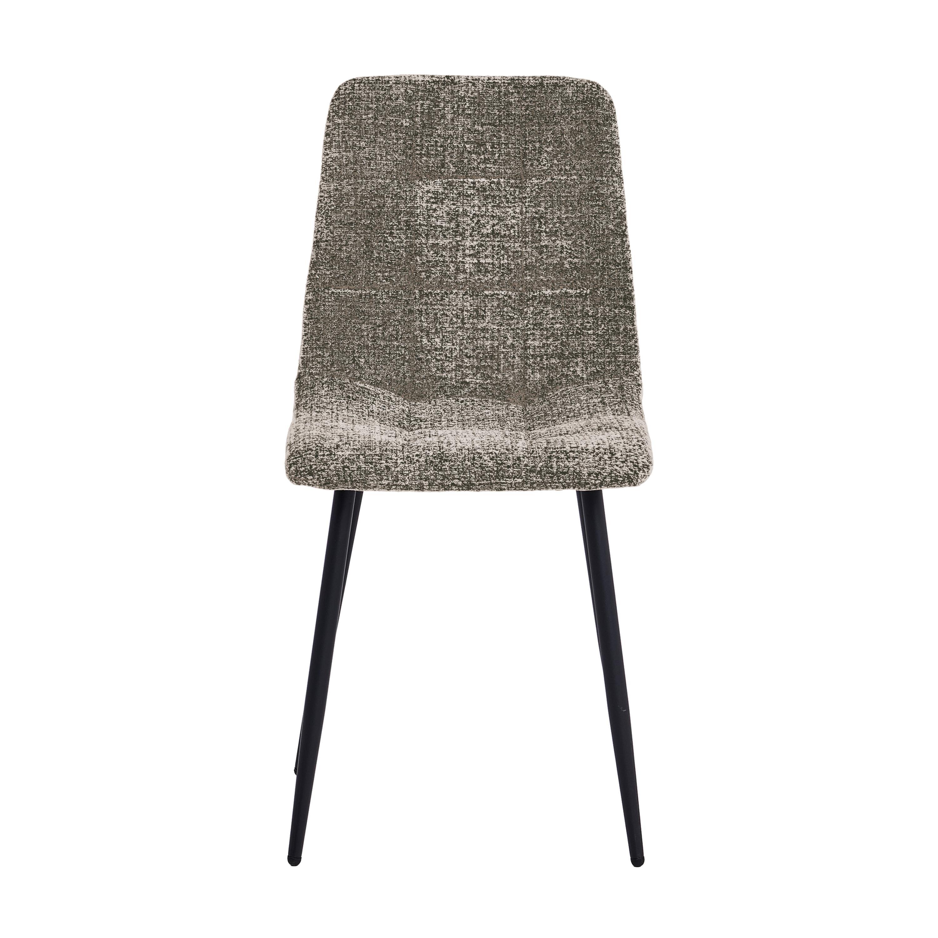 Dark Grey - Shankar - Set of 4 Holbrook Woven Dining Chairs - 4