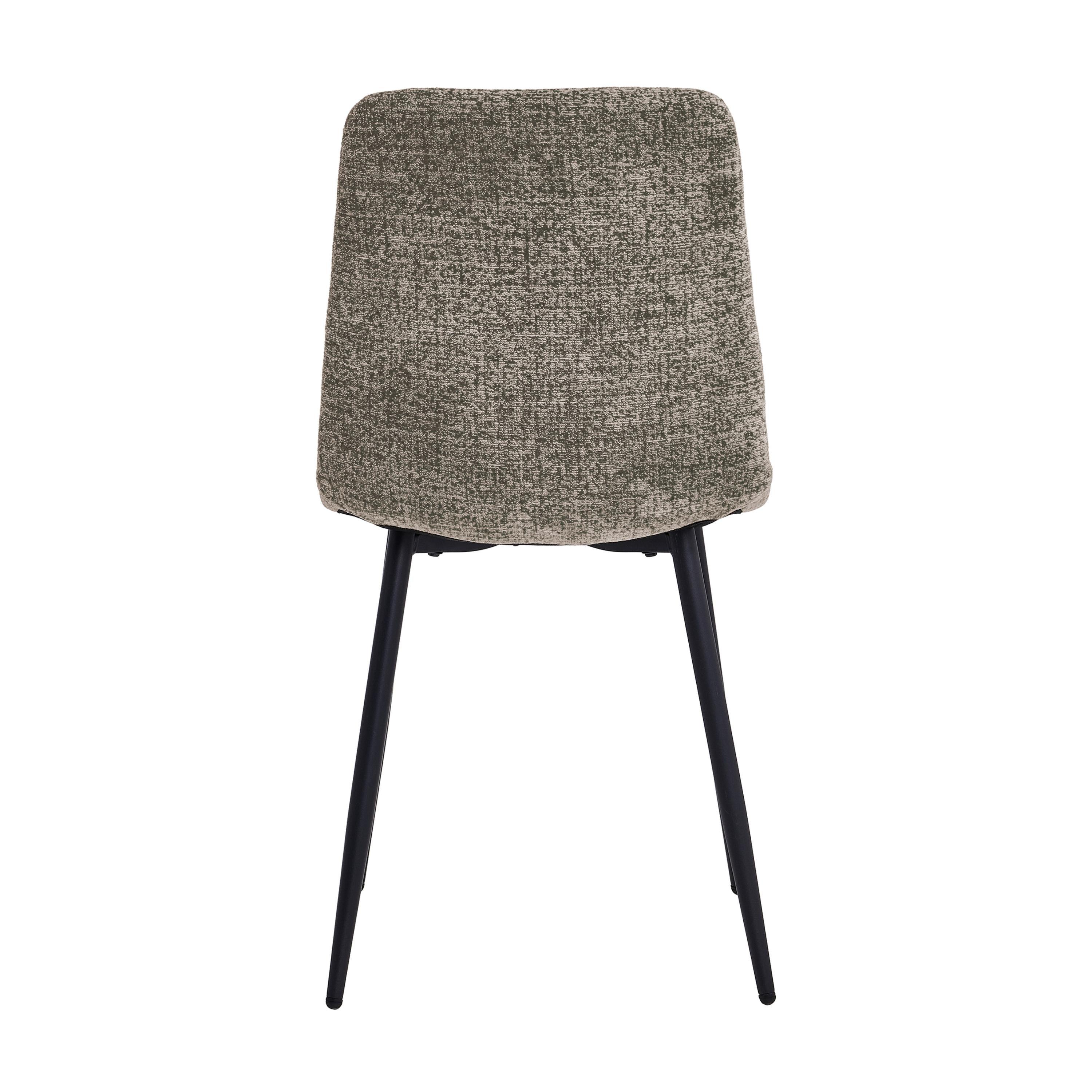 Dark Grey - Shankar - Set of 4 Holbrook Woven Dining Chairs - 5