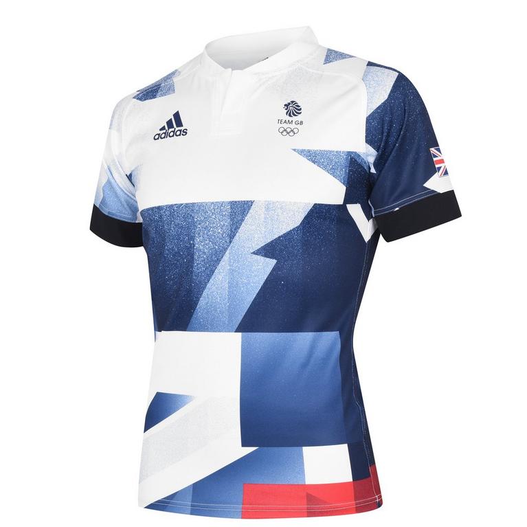 Wht/Blue/Red - adidas - Team GB Rugby 7's Jersey - 11