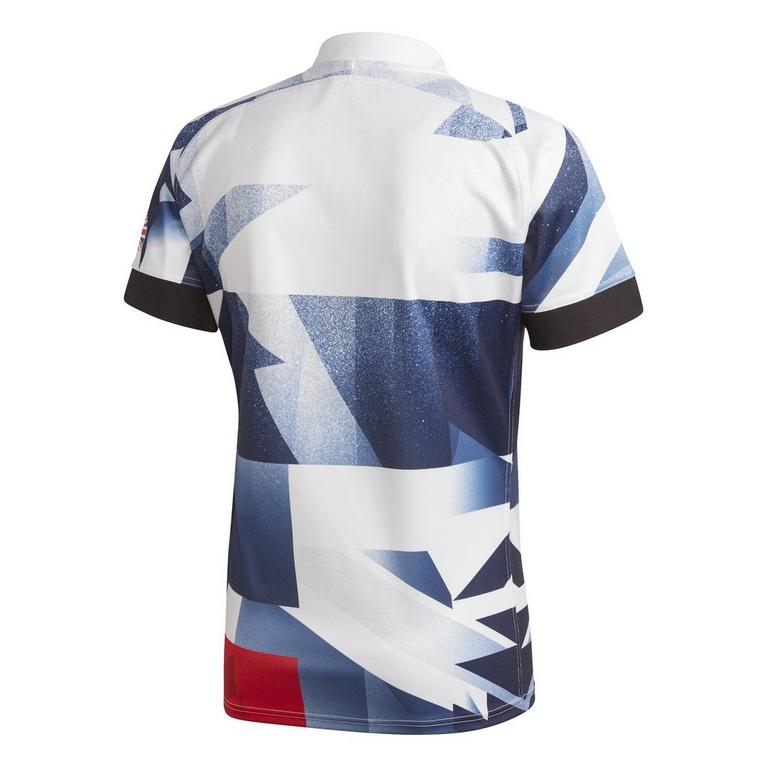 Wht/Blue/Red - adidas - Team GB Rugby 7's Jersey - 2