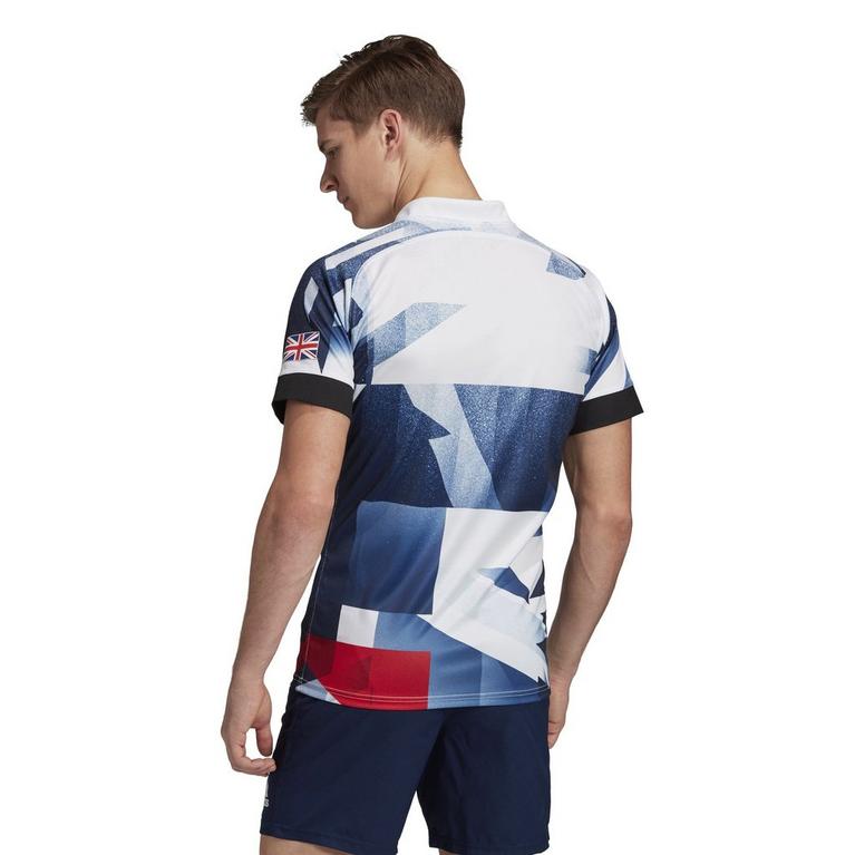 Wht/Blue/Red - adidas - Team GB Rugby 7's Jersey - 5