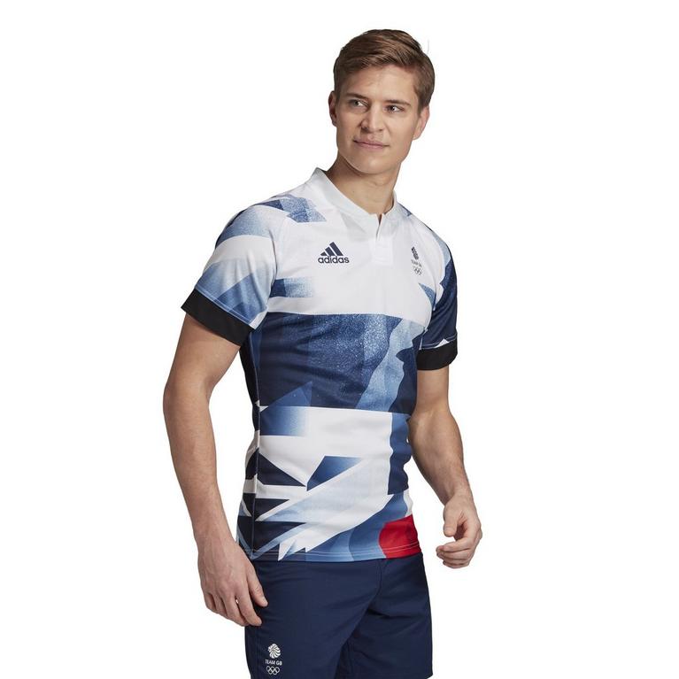 Wht/Blue/Red - adidas - Team GB Rugby 7's Jersey - 9