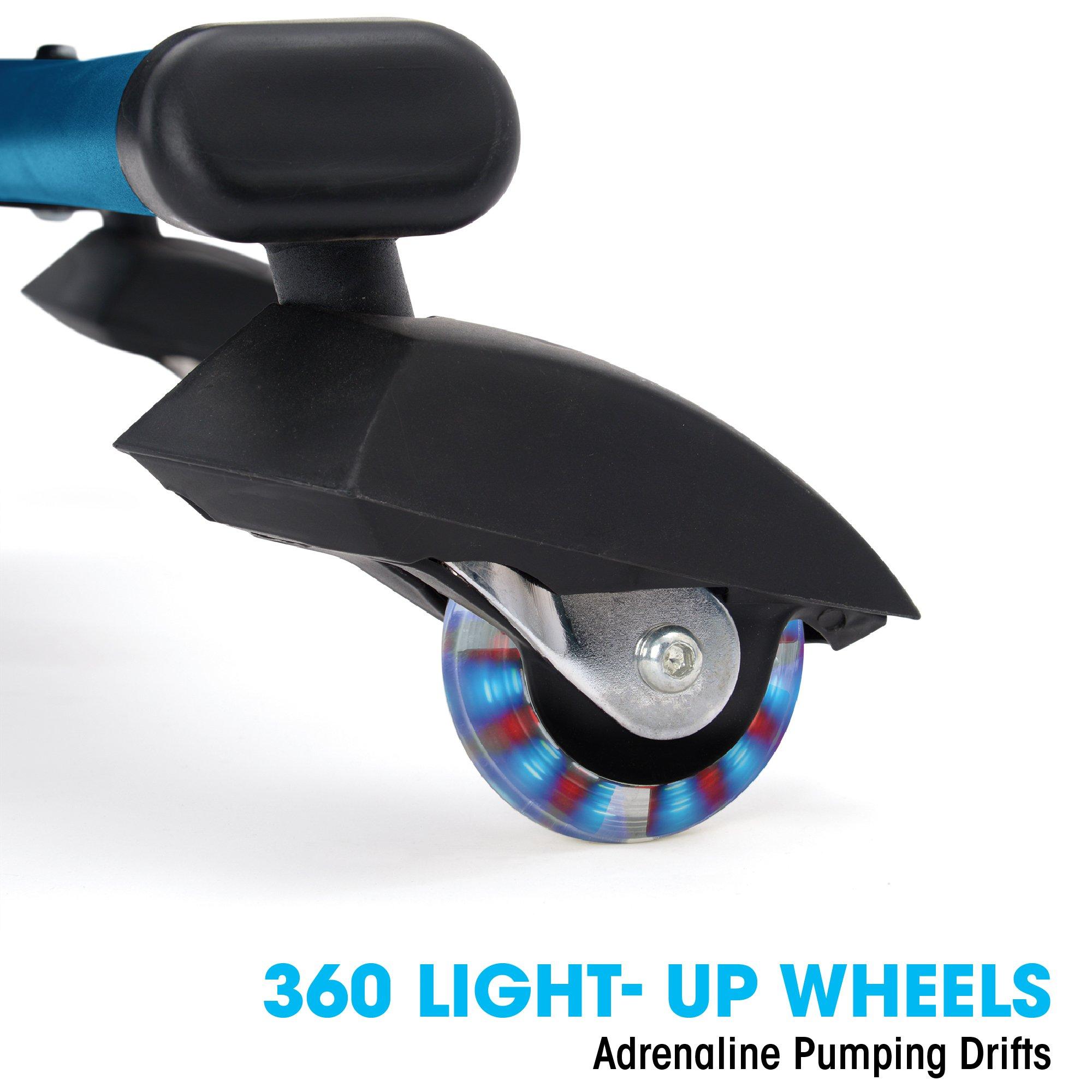 Blue - Xootz - Cyclone Drift Trike Electric Go Kart 24V - 4