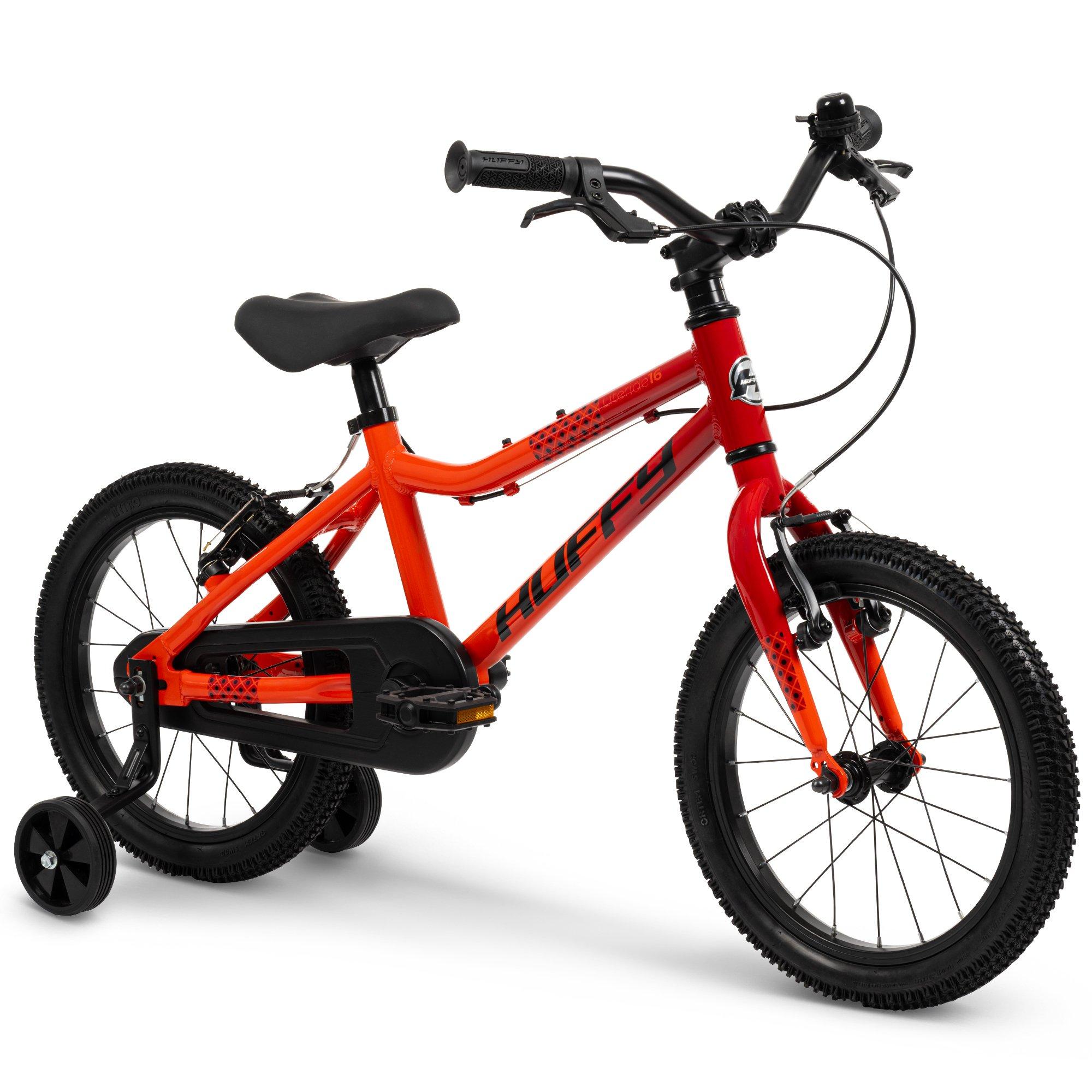 Red - Huffy - Huffy 16-inch Literide Bike, Scarlet Red, aged 4 t - 1