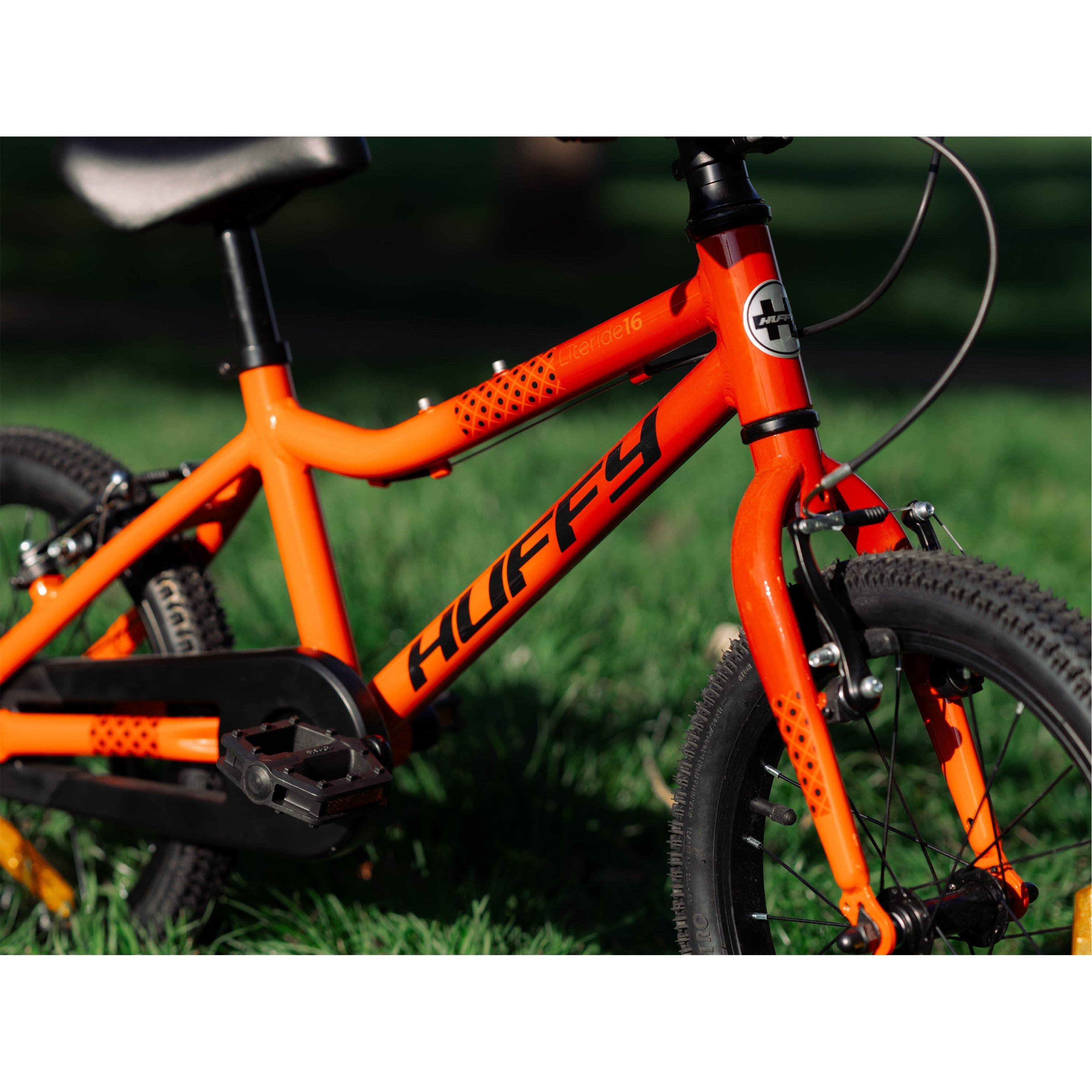 Red - Huffy - Huffy 16-inch Literide Bike, Scarlet Red, aged 4 t - 4