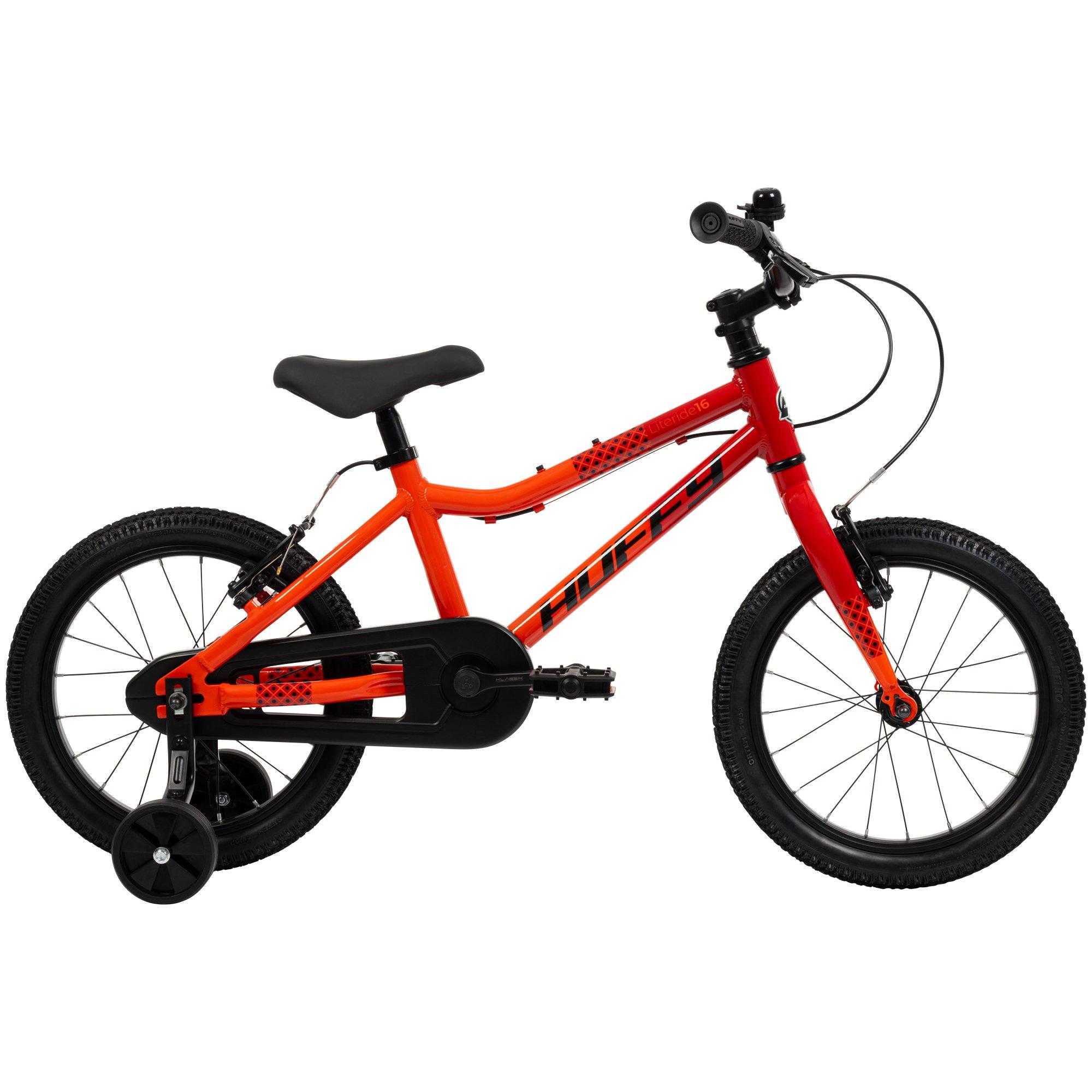 Red - Huffy - Huffy 16-inch Literide Bike, Scarlet Red, aged 4 t - 6