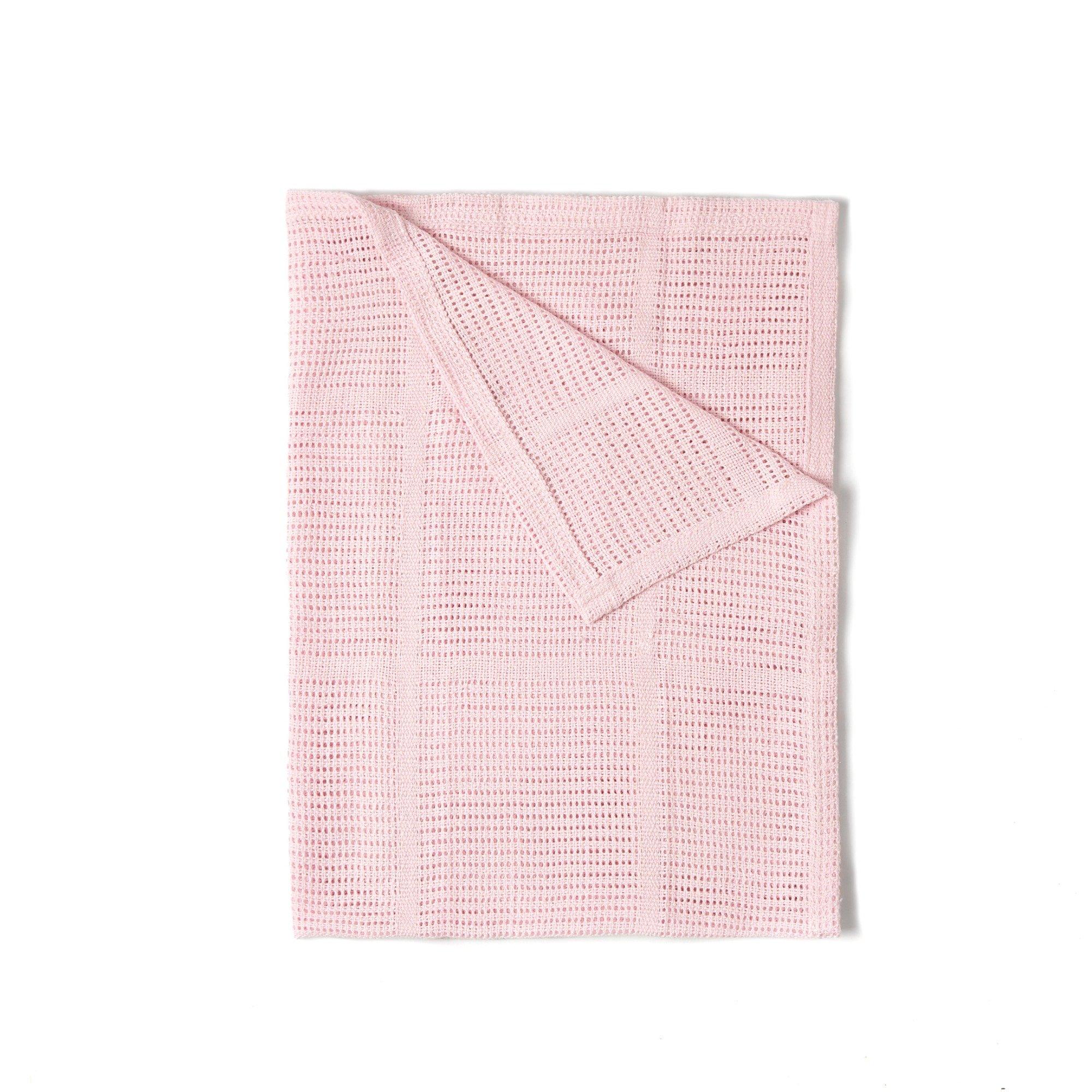 Pink - Clair De Lune - Clair de Lune Cellular Cot Bed Blanket - 3