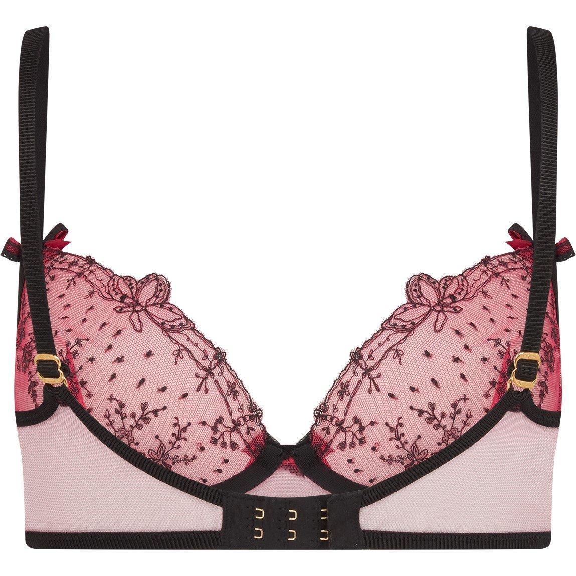 Black/Pink - Agent Provocateur - GRAICE Bra - 3