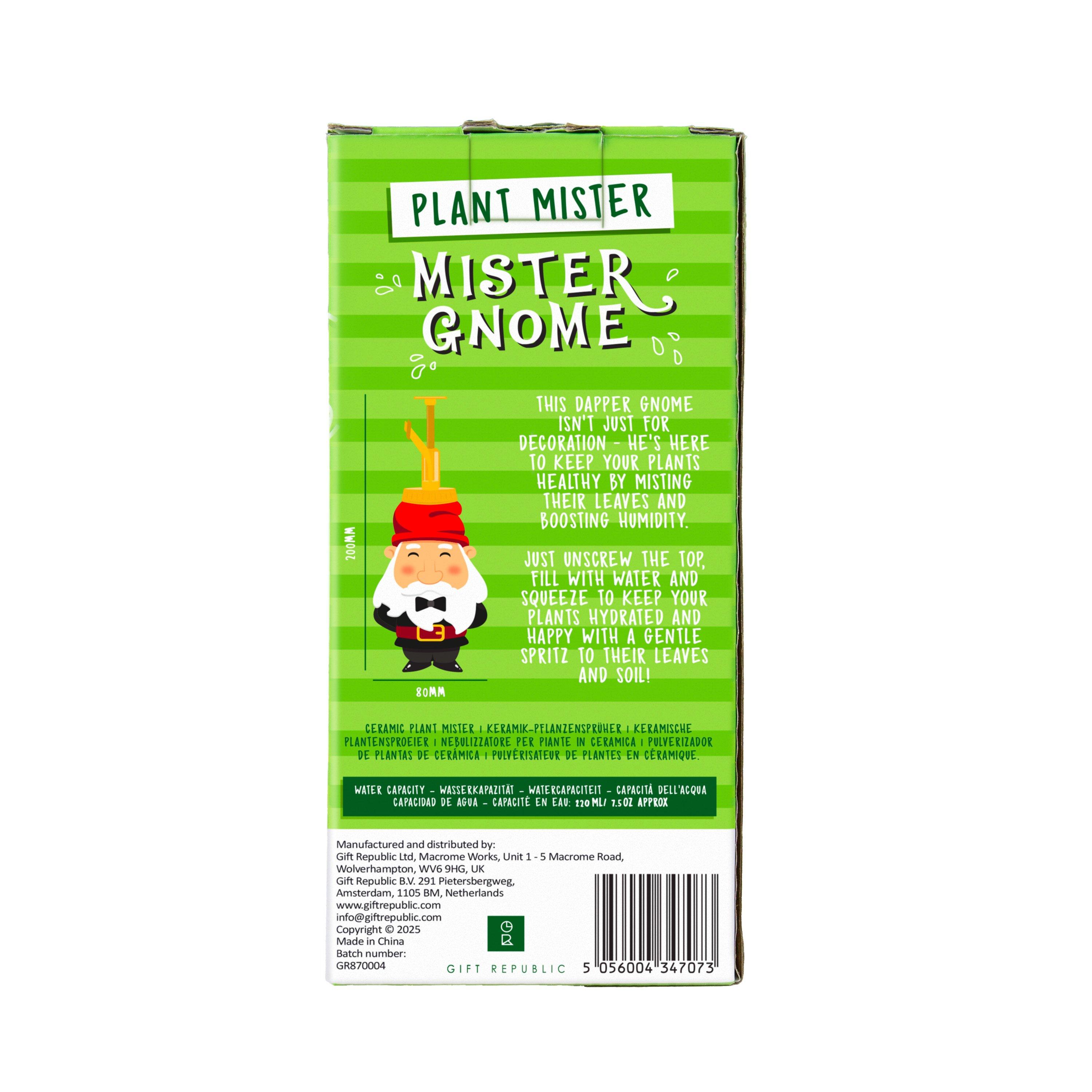 Multi - Gift Republic - GNOME PLANT MISTER - 6