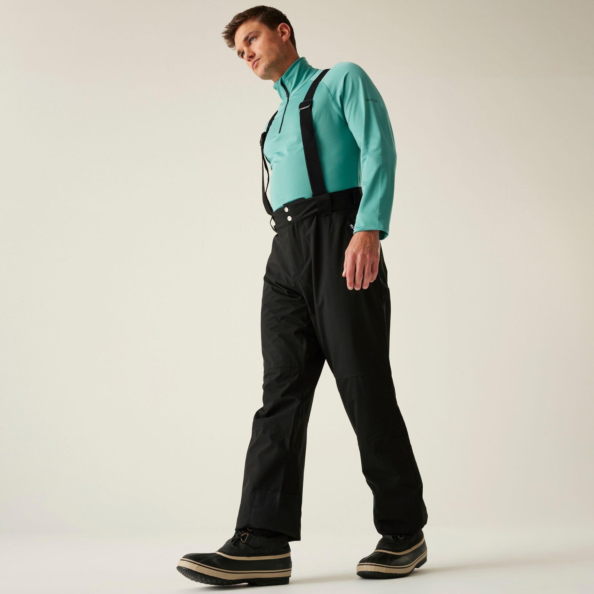 Black - Dare 2b - Achieve II Waterproof Ski Pant - 3