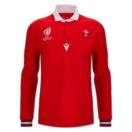 Macron Wales RWC2023 Rugby Home Shirt Adults