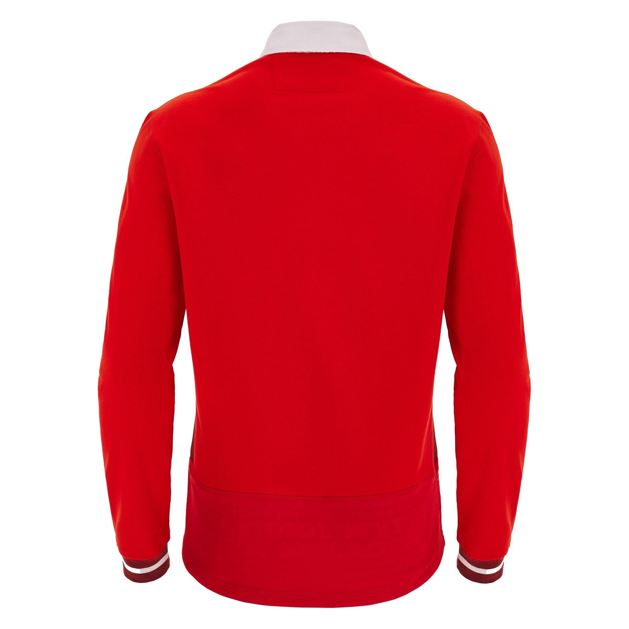 Rojo - Macron - Wales RWC2023 Rugby Home Shirt Adults - 2