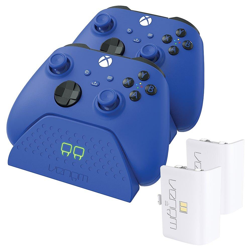Bleu - Venom - Xbox Twin Docking Station - Blue - 1
