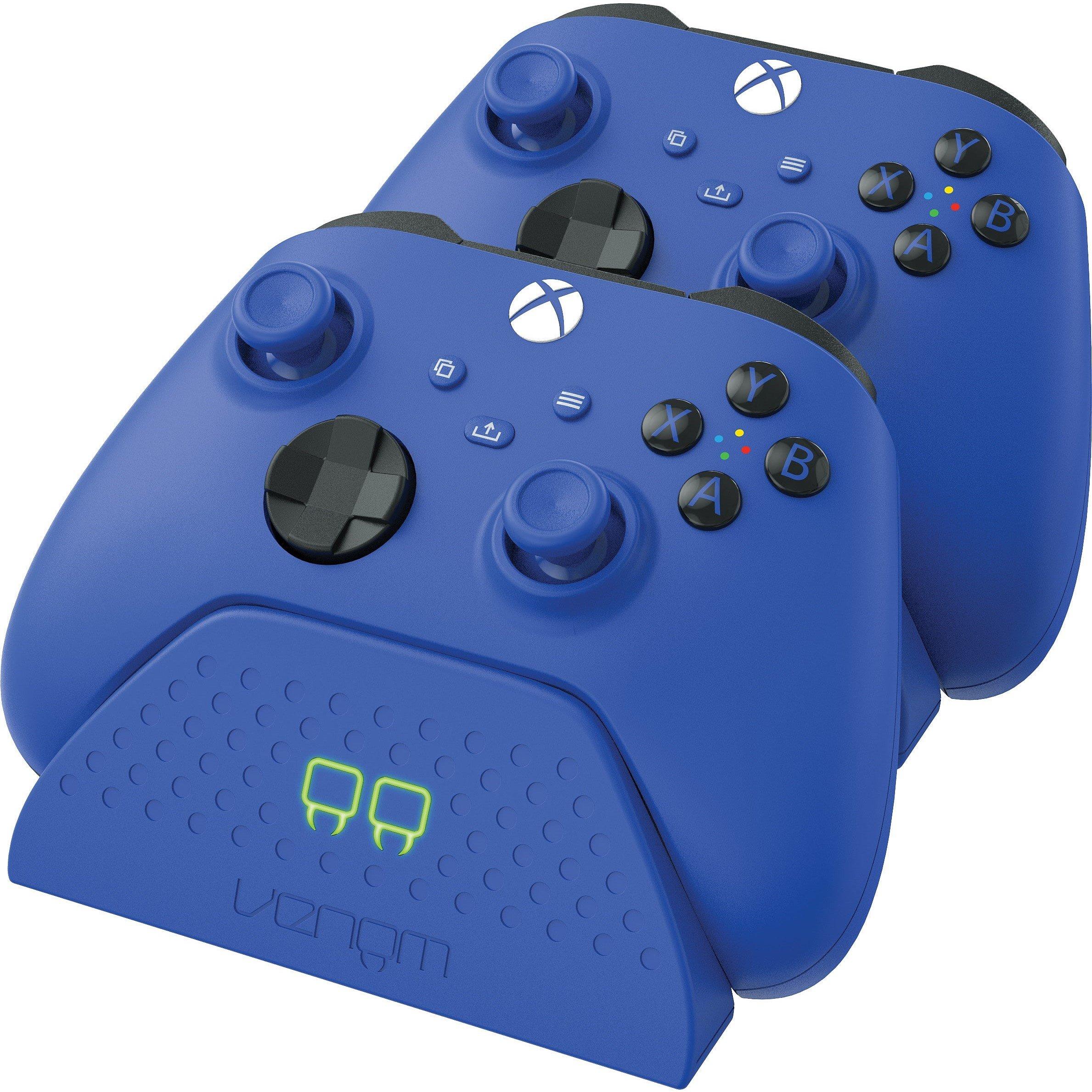 Bleu - Venom - Xbox Twin Docking Station - Blue - 2