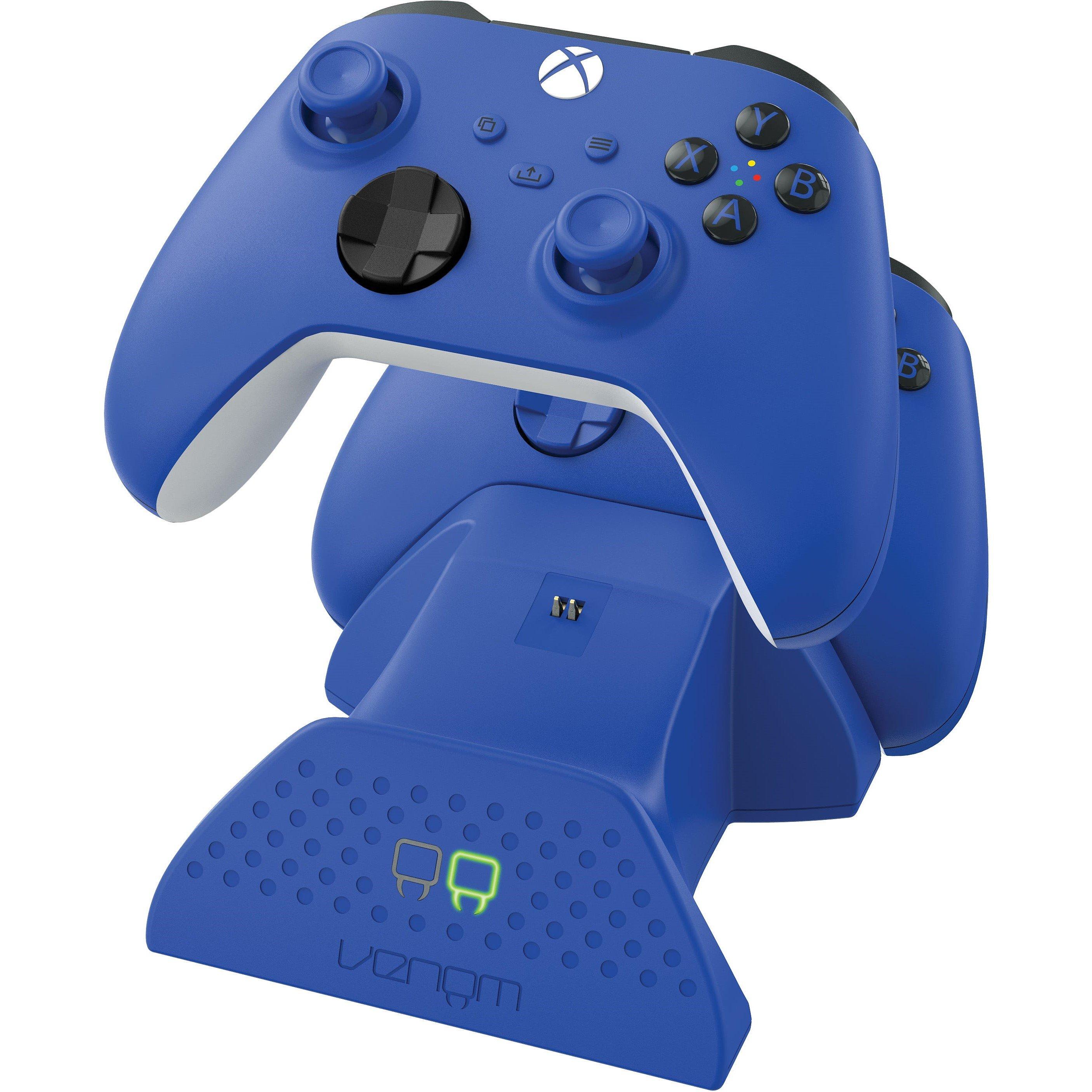Bleu - Venom - Xbox Twin Docking Station - Blue - 3