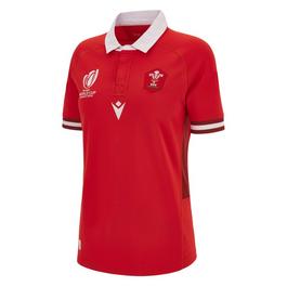 Macron Wales Rugby Home Shirt 2023 RWC Womens