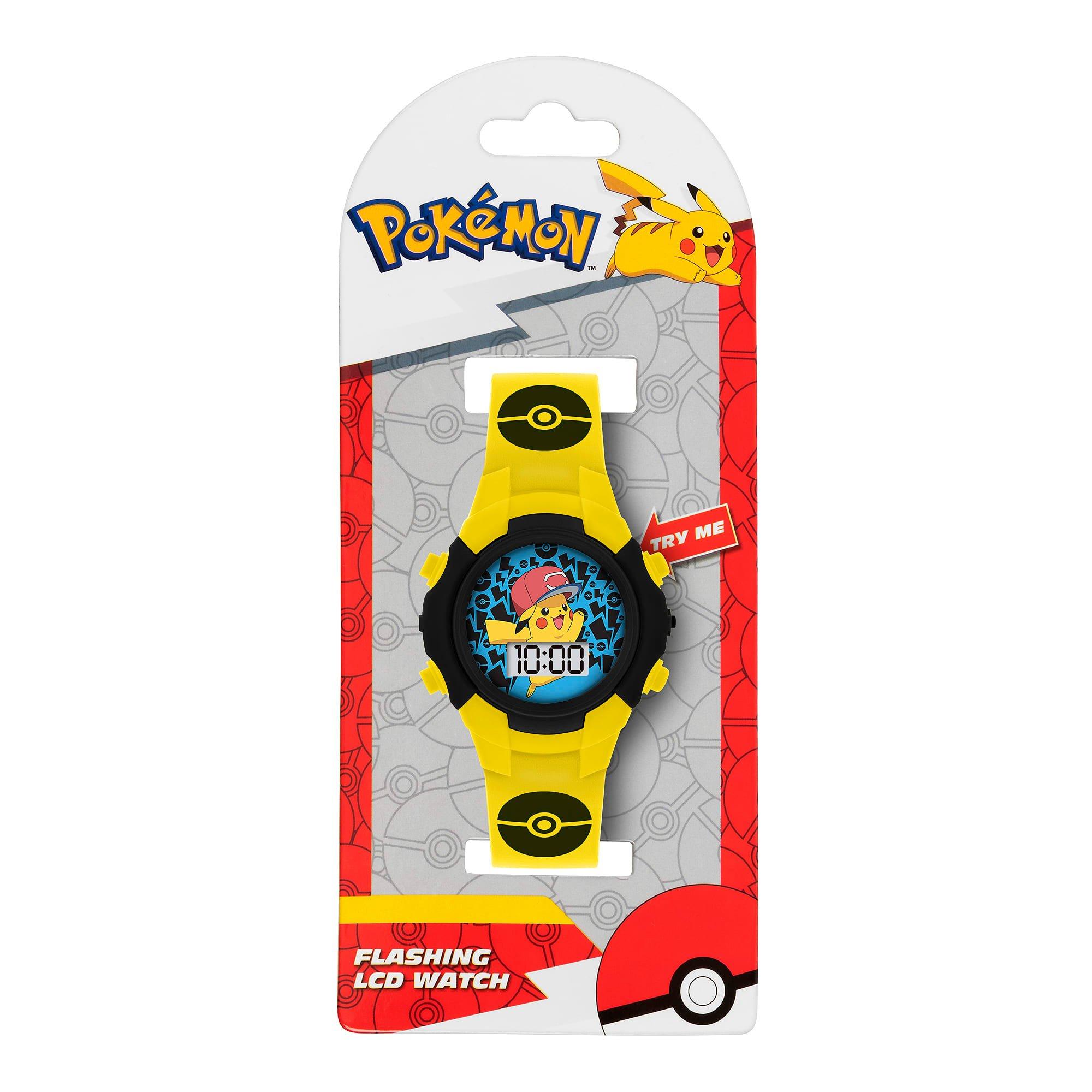 Merchandise - Accutime - Pokemon Flashing Watch - Yellow - 3