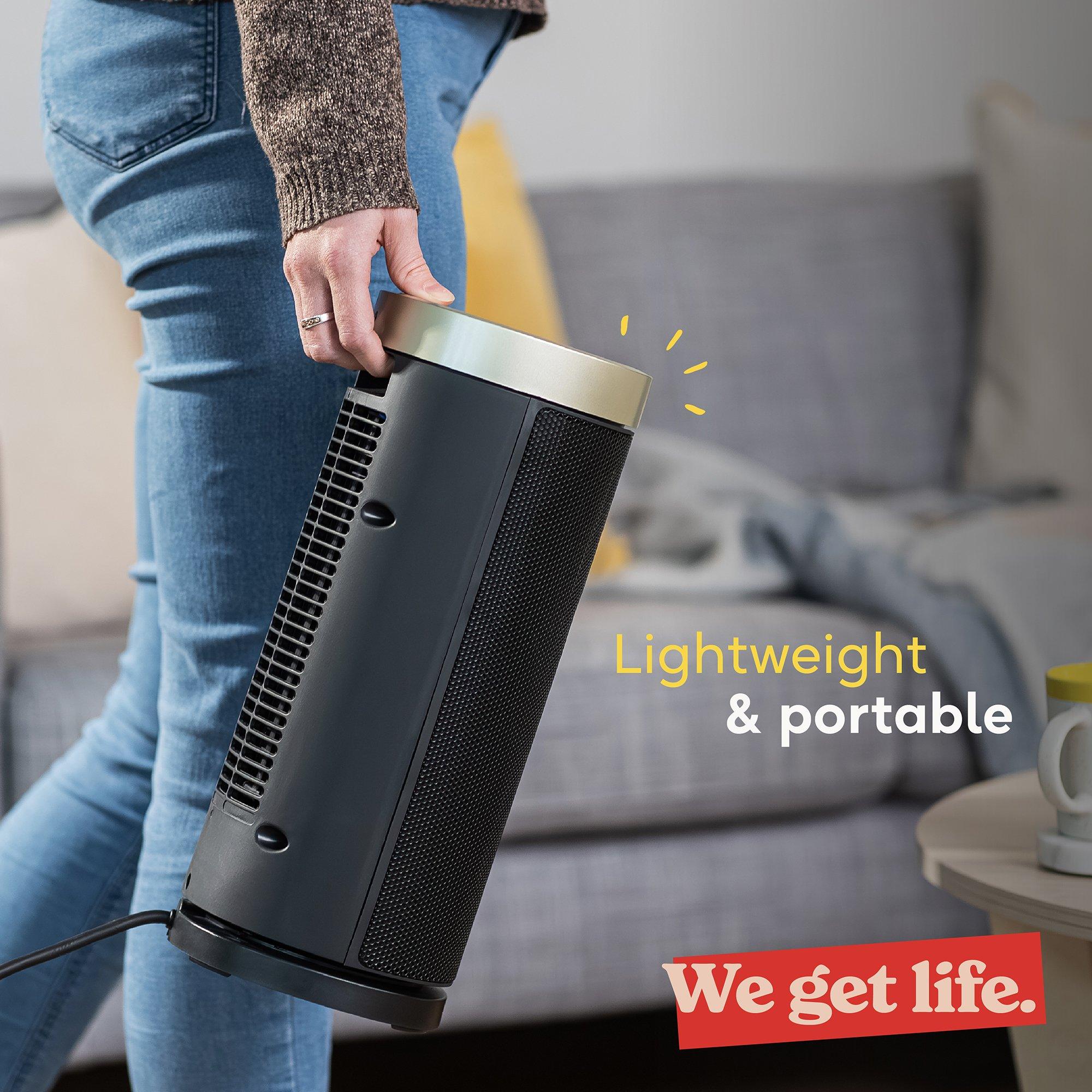 Black And Gold - Russell Hobbs - RHCTH2001G-SMT 2000W Smart Ceramic Heater - 9