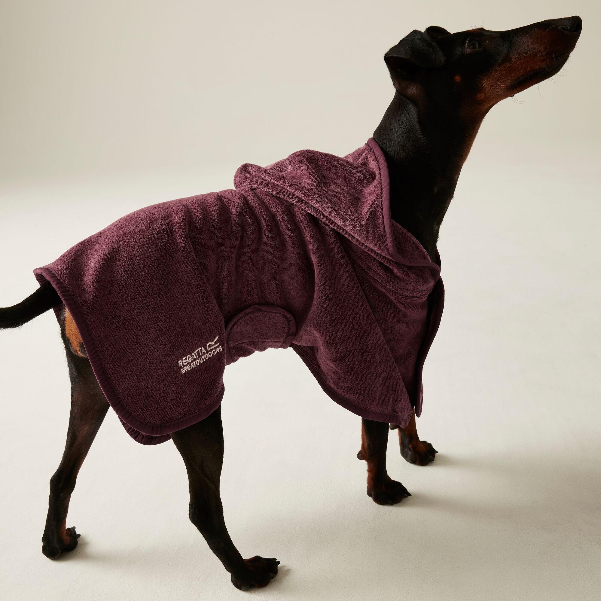 Regatta  Dog Drying Jacket - Claret - S