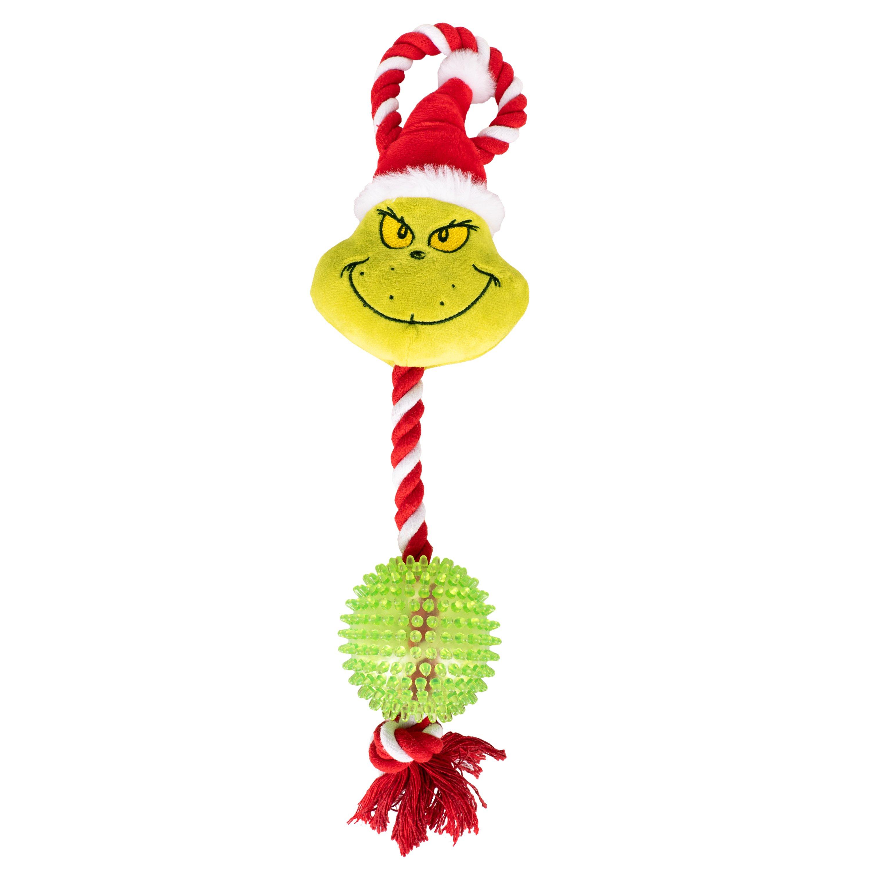 Multi - The Grinch - The Grinch Rope and Ball Dog Toy