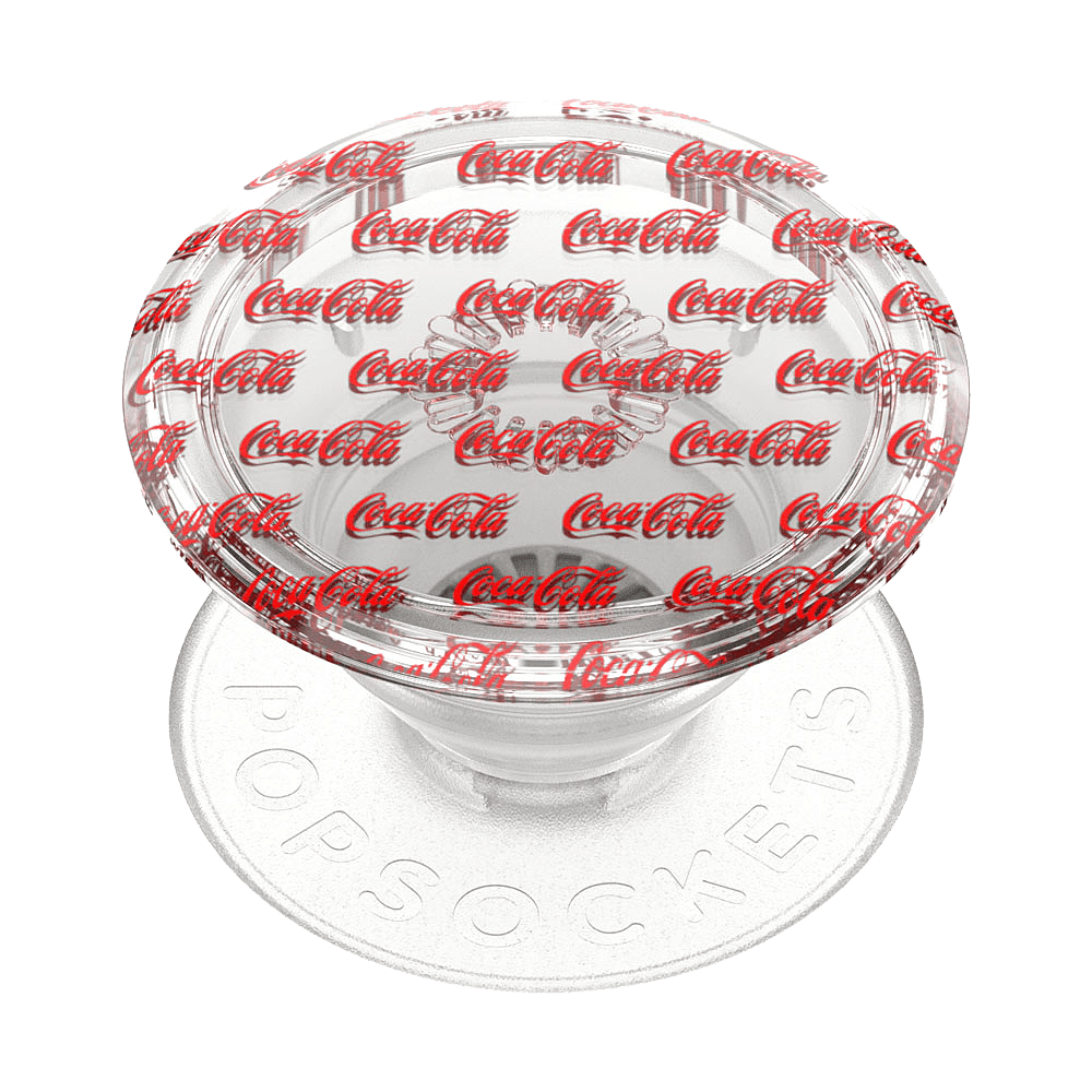 Merchandise - PopSockets - Coca Cola Clear Logo - 1
