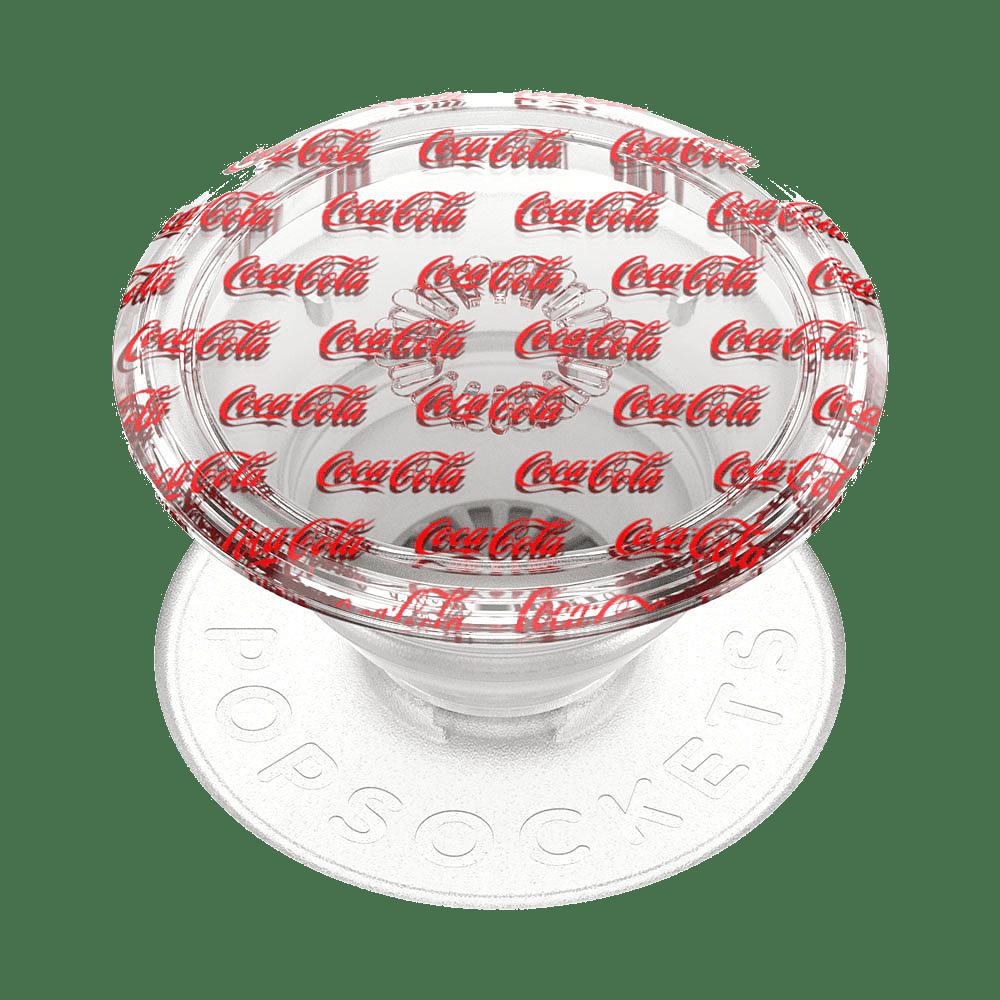 PopSockets Coca Cola Clear Logo Mobile-Telefon Pop-Sockets