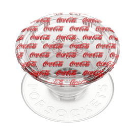 PopSockets GAME Coca Cola Clear Logo