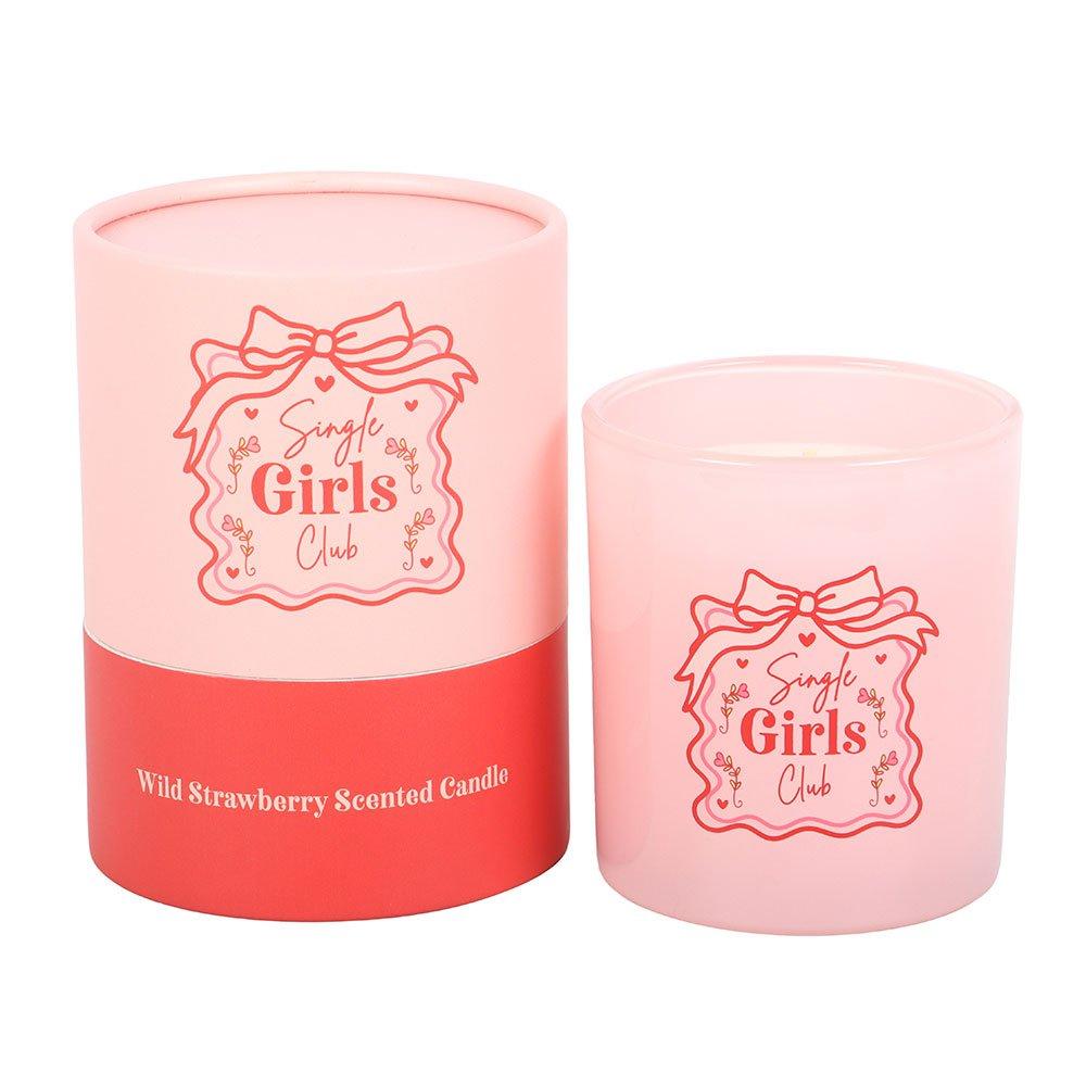 White - Something Different - Single Girls Club Wild Strawberry Candle - 2