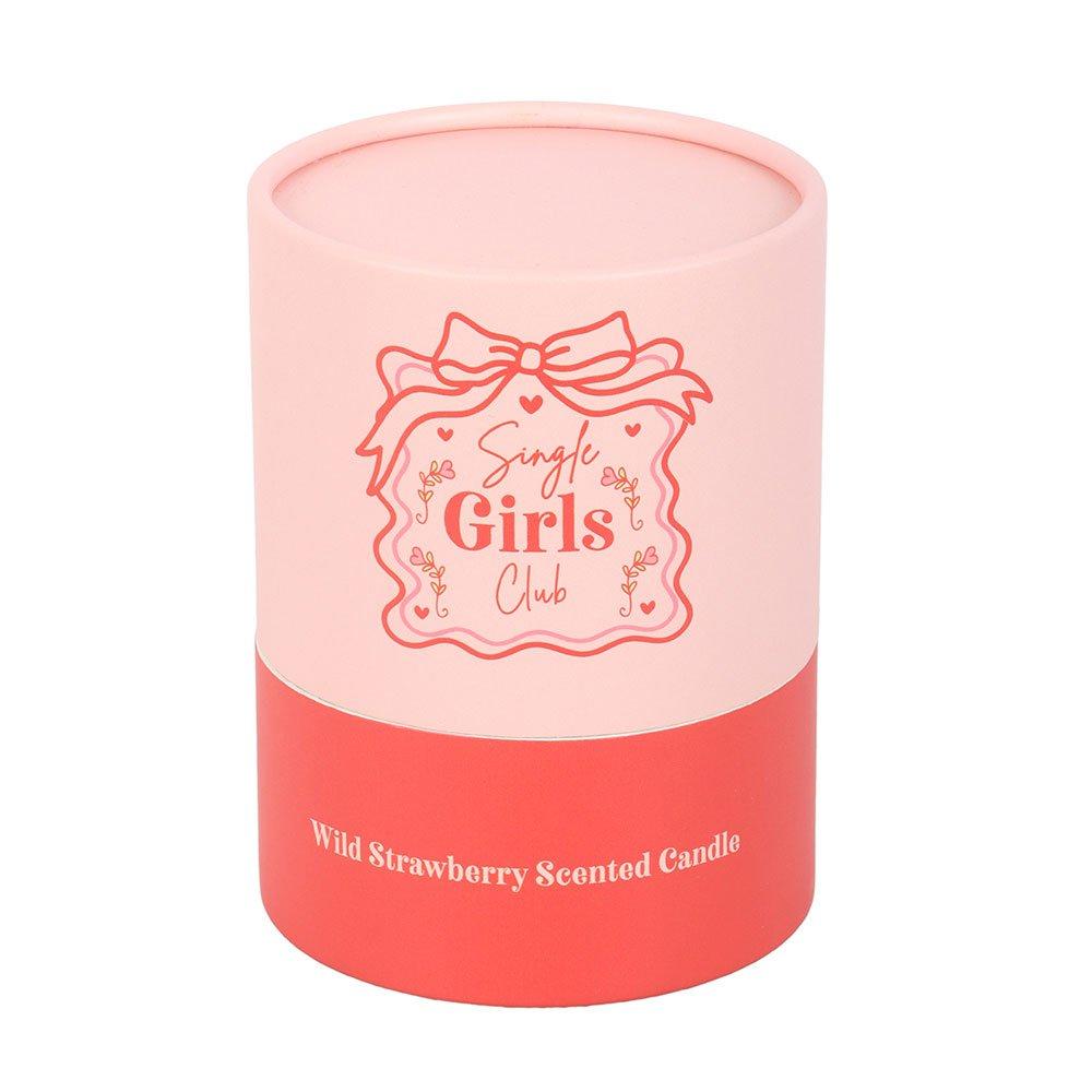 White - Something Different - Single Girls Club Wild Strawberry Candle - 4