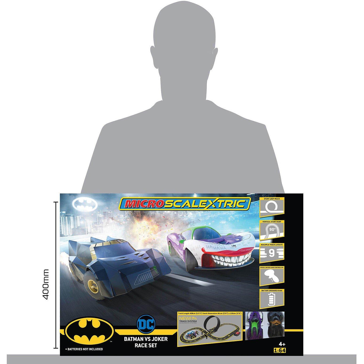 Merchandise - Scalextric - Micro Scalextric Batman vs Joker Set - 8