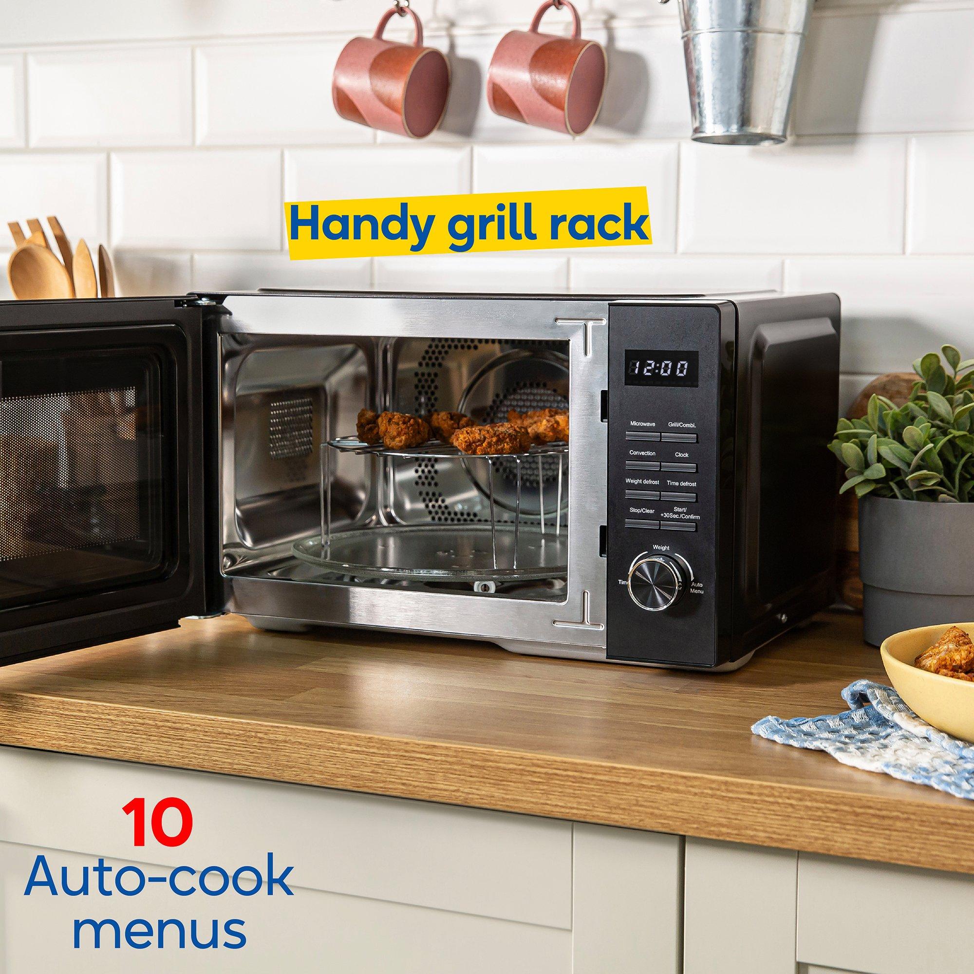 Black - Russell Hobbs - Russell Hobbs RHM2366B 23L Digital Combination Mic - 4