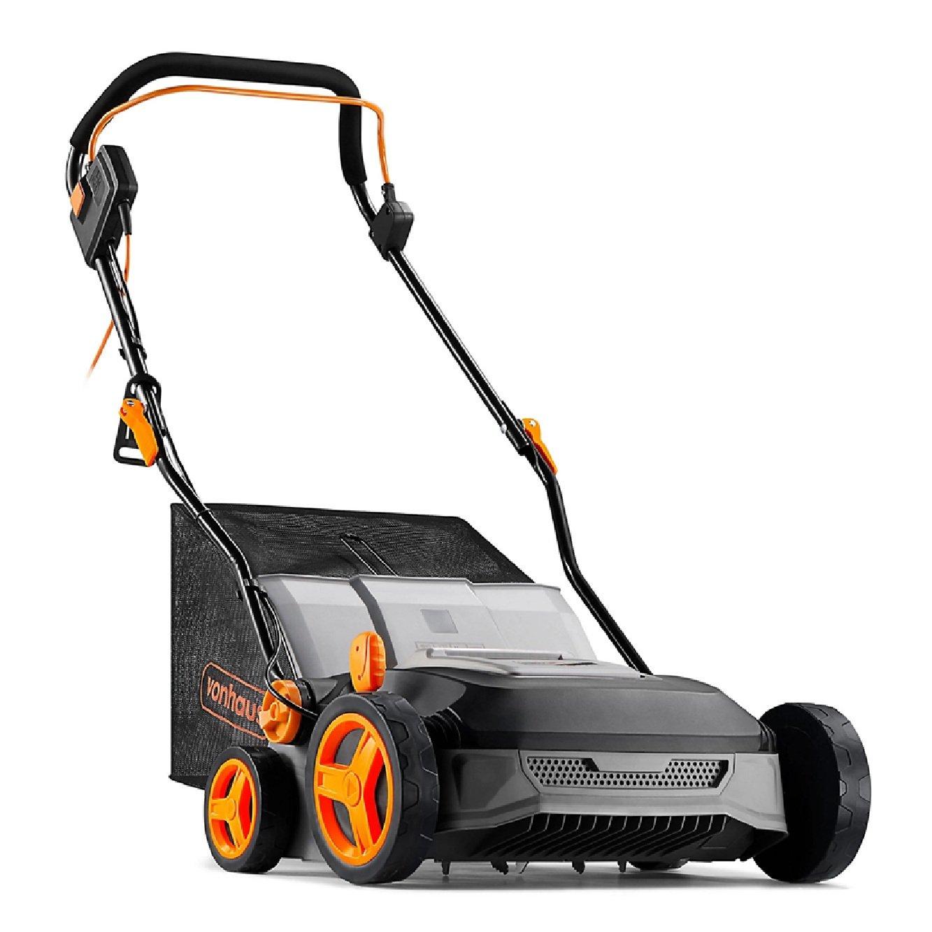 Grey - VonHaus - 2-in-1 Scarifier & Aerator 1600W - 1